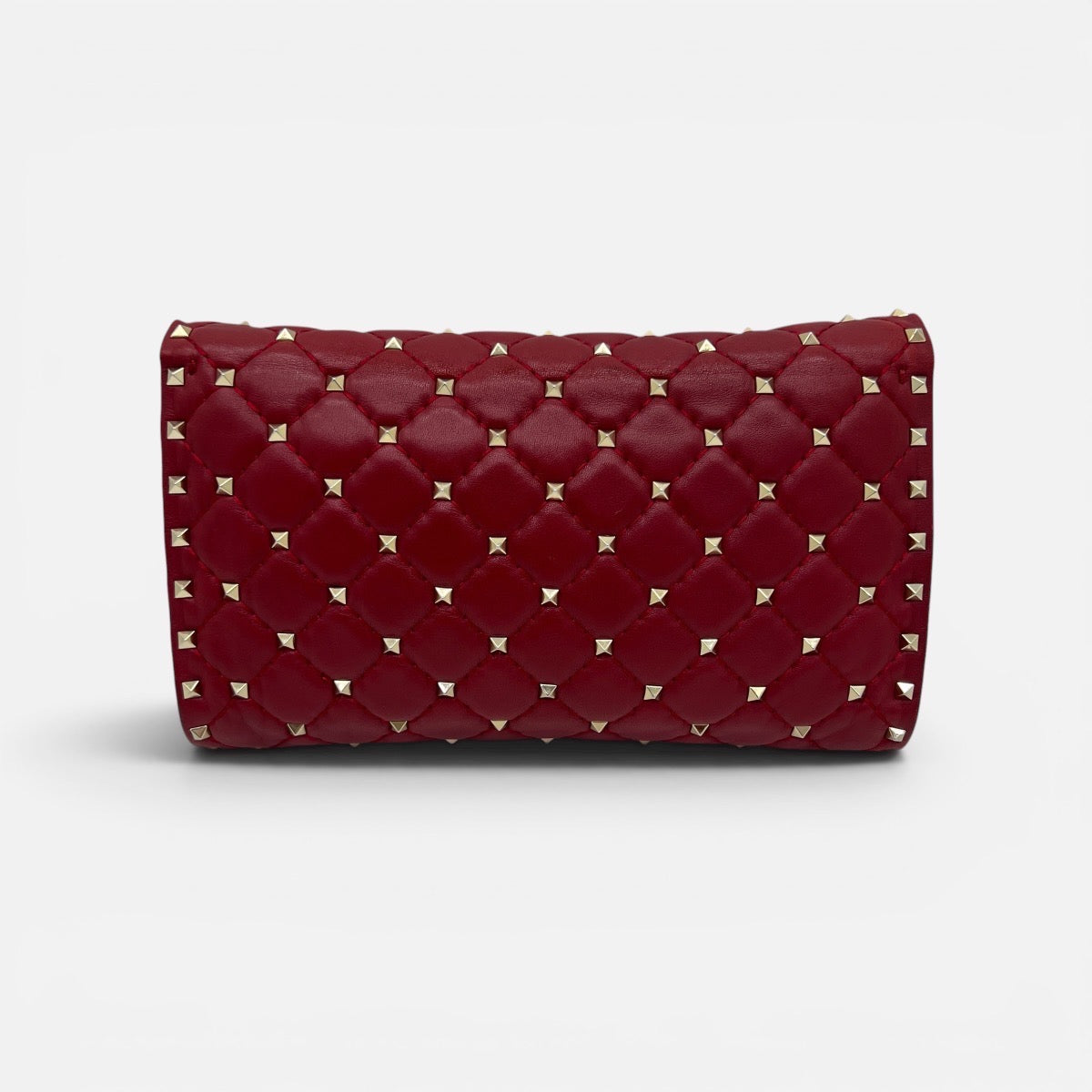 Rockstud Spike portafoglio con catena
