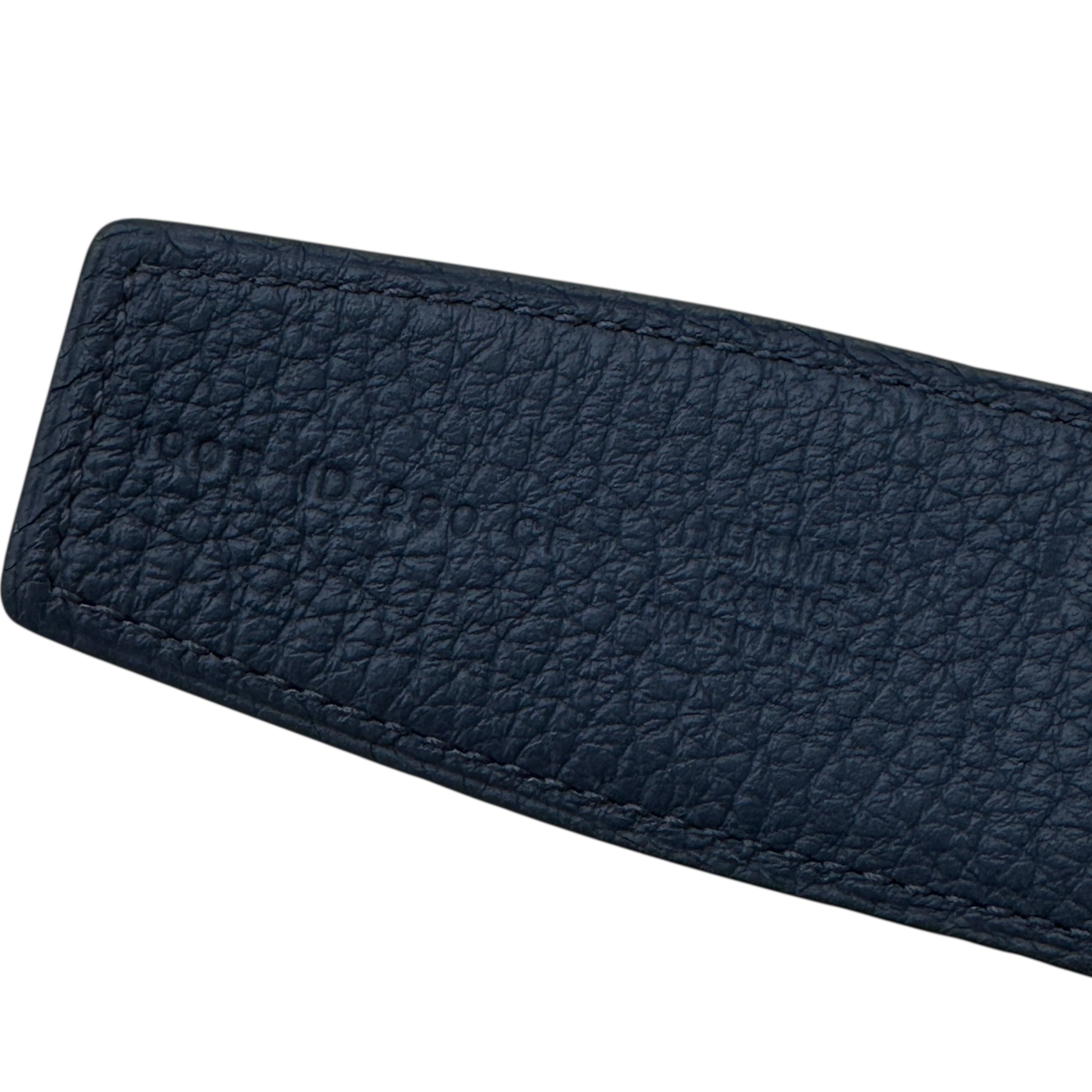 Fibbia da cintura Casaque & Pelle reversibile per cintura 38 mm taglia 100