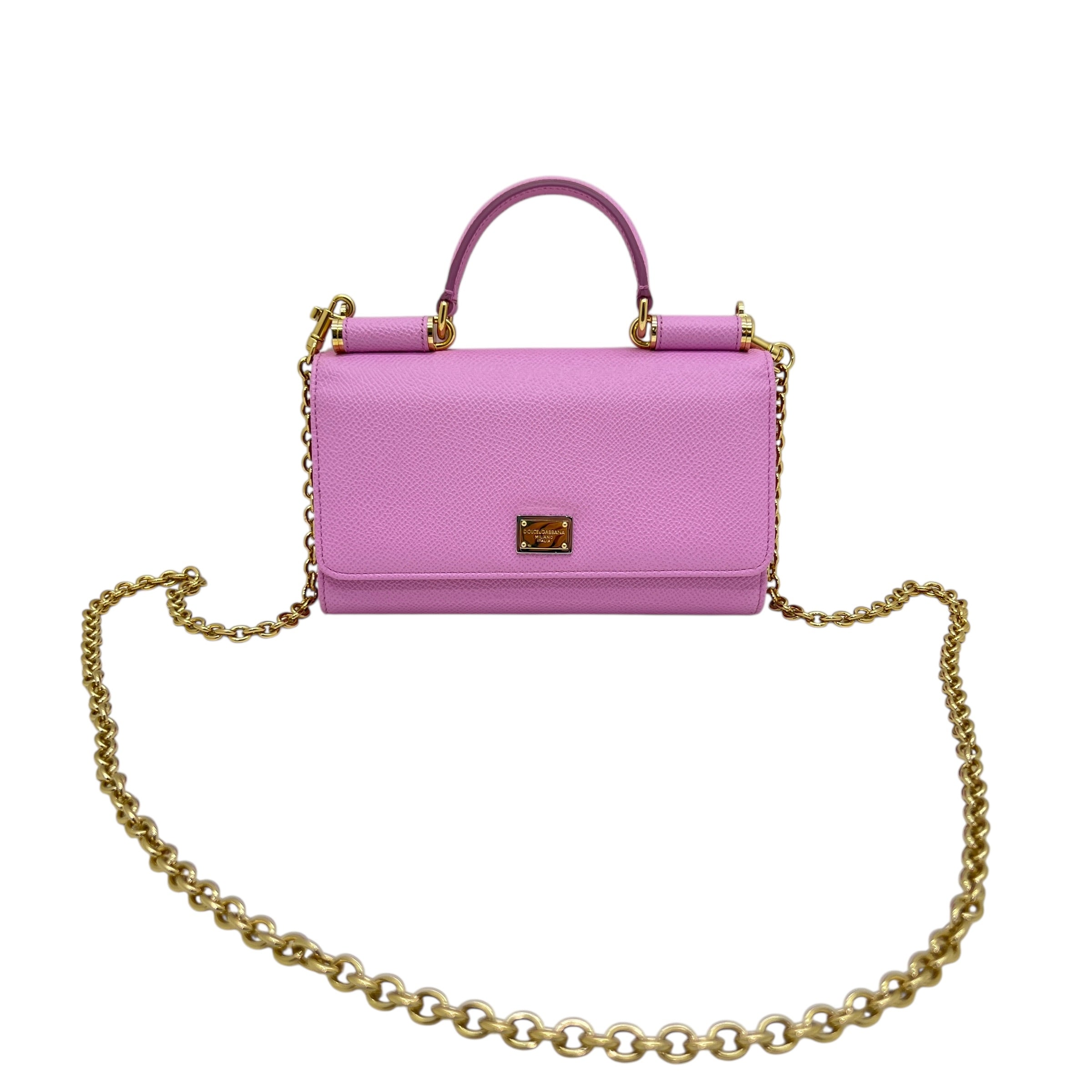 Sicily Phone Bag woc in pelle Dauphine