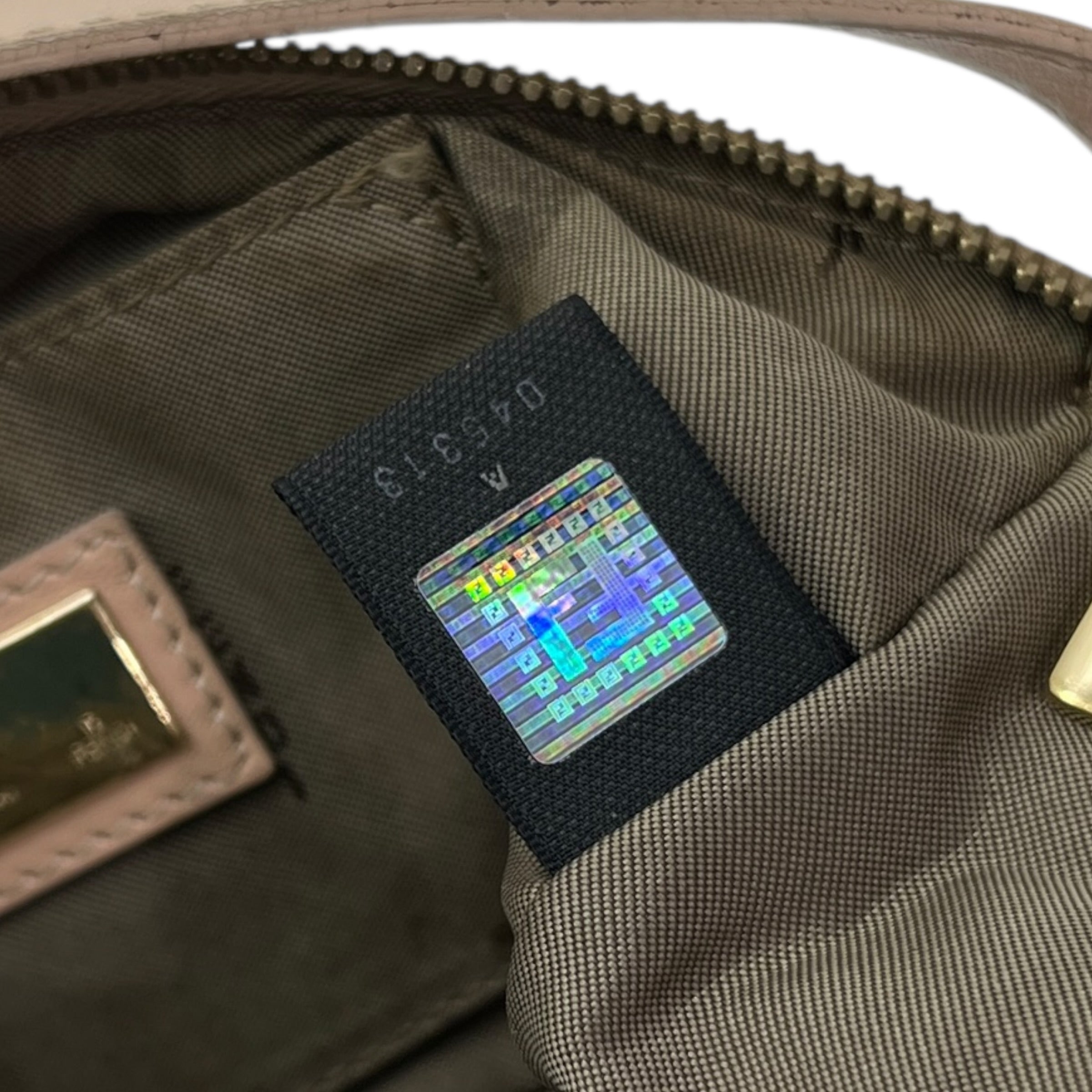 Mini borsa Zucchino in tela FF