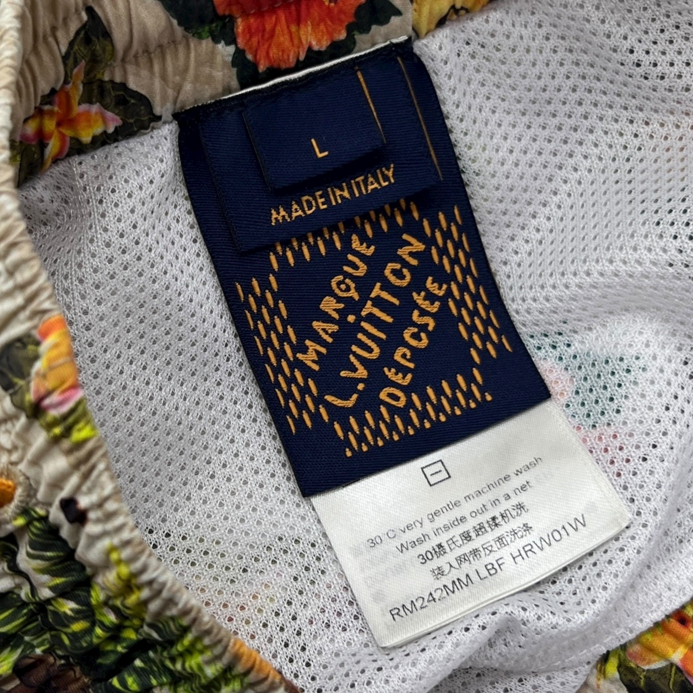 Shorts da mare in nylon taglia L