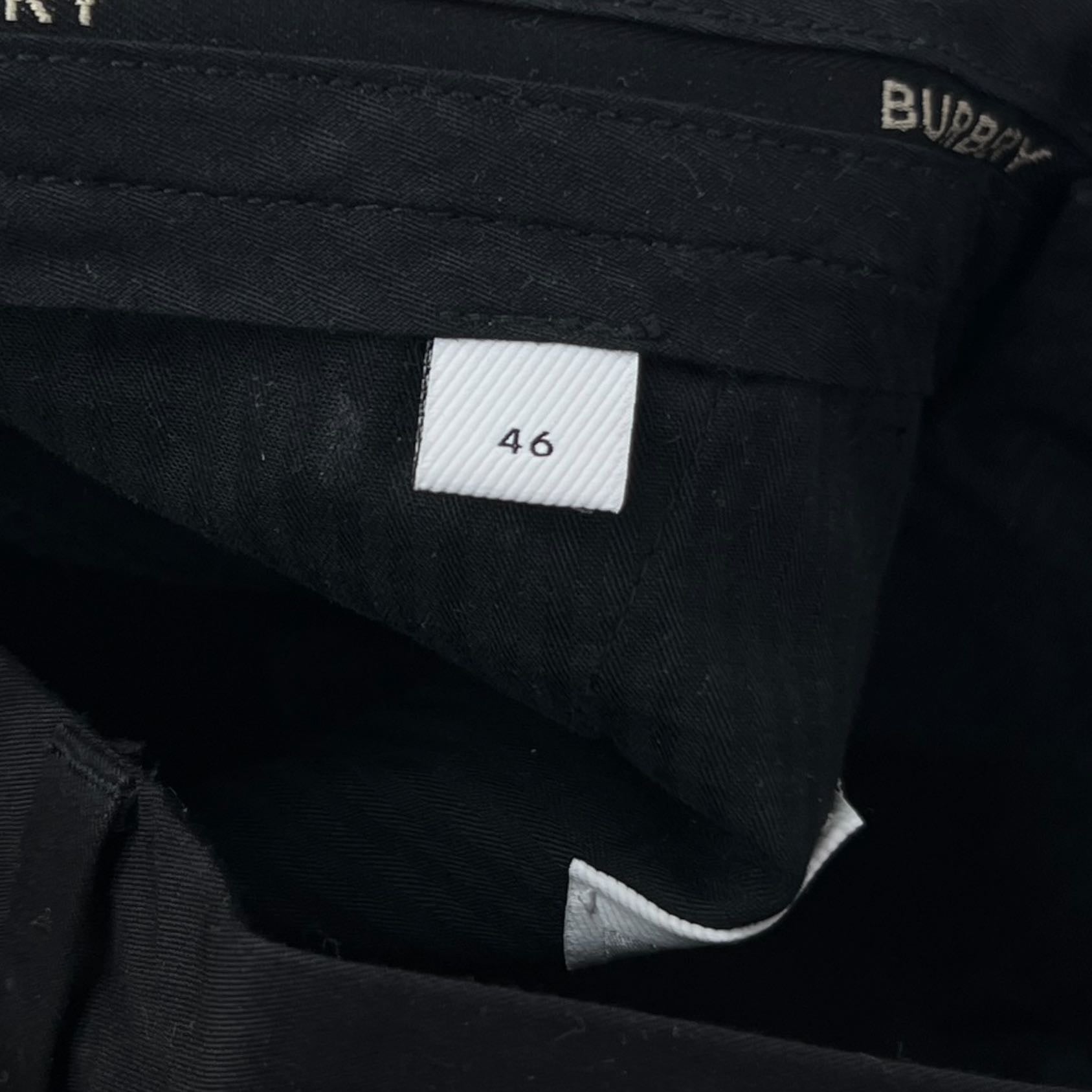 BURBERRY PANTALONI IN COTONE TG 46