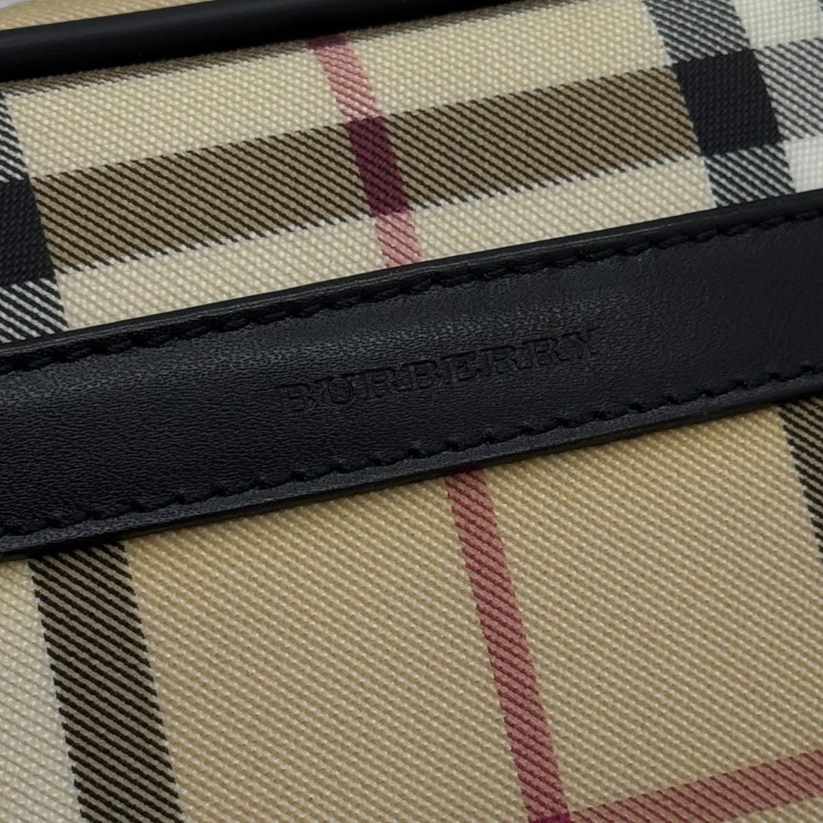Mini borsa a tracolla Check