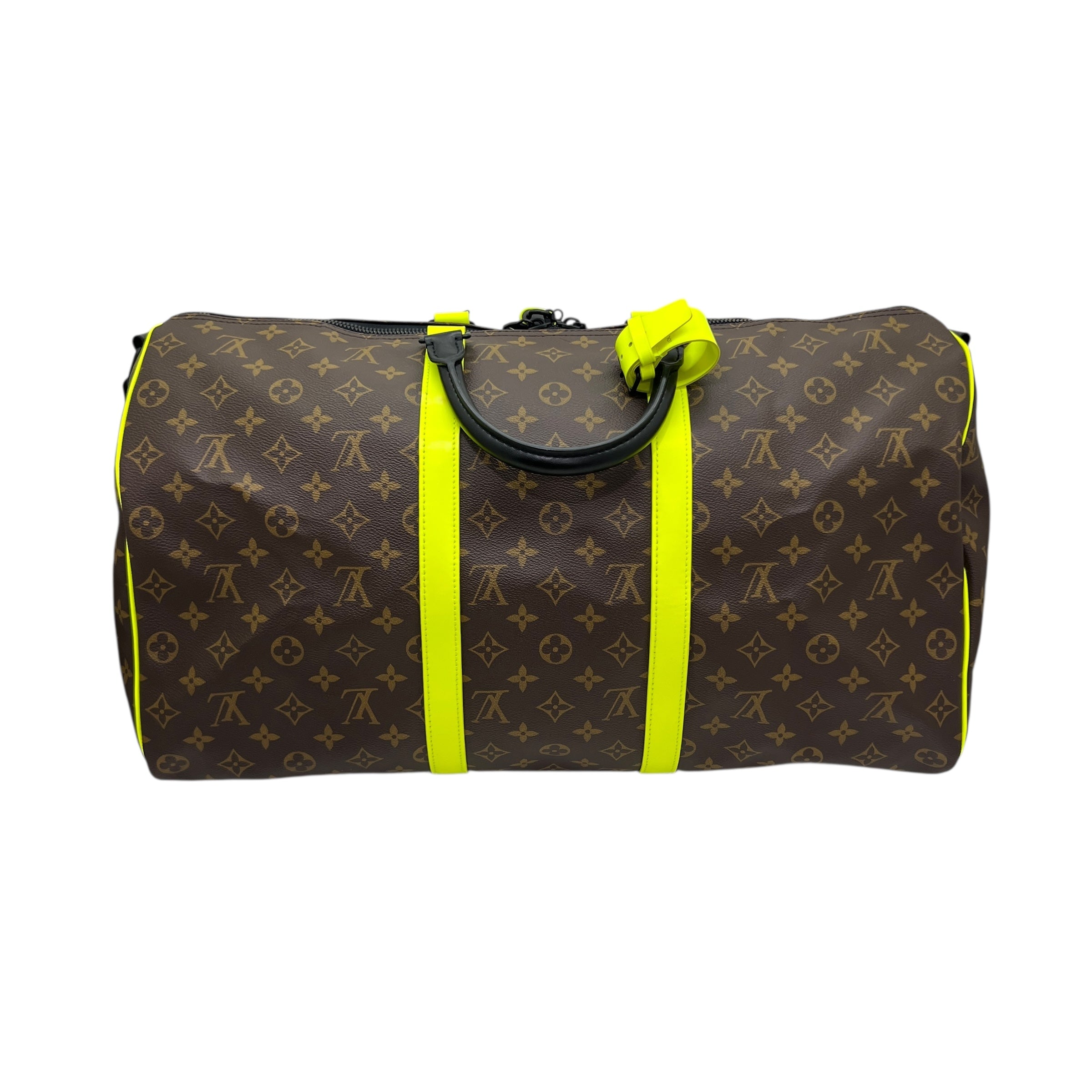 Keepall 50 Bandolière Fluo Yellow