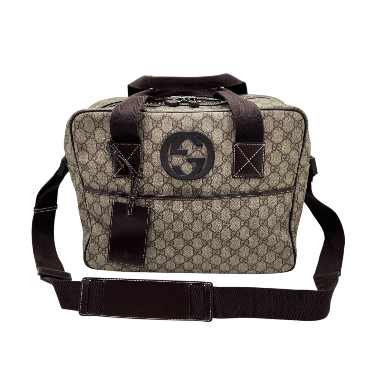GUCCI BORSA DA VIAGGIO GG SUPREME A TRACOLLA