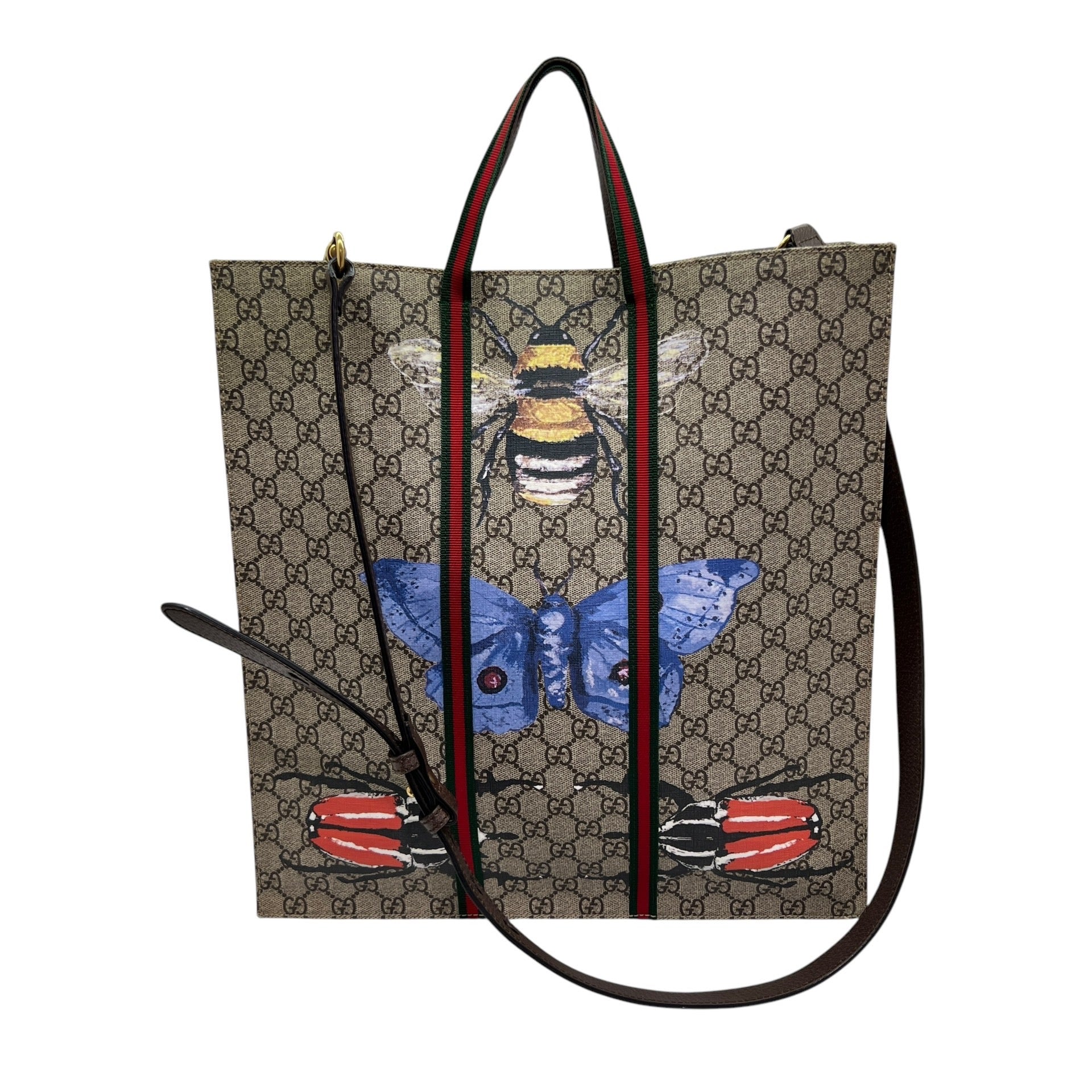 GUCCI BORSA SHOPPING BEE CON TRACOLLA