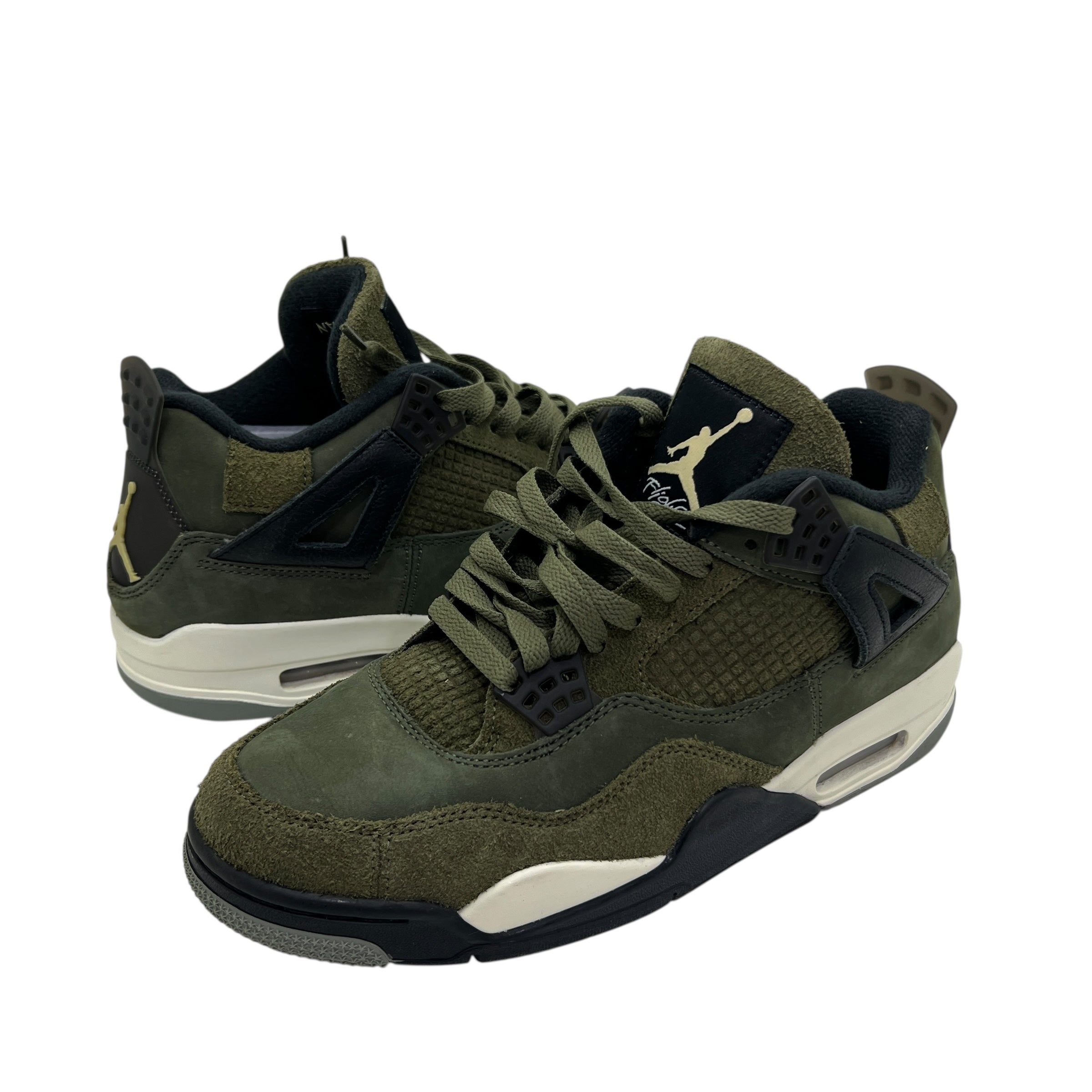 Jordan 4 Retro Craft Medium Olive taglia 42