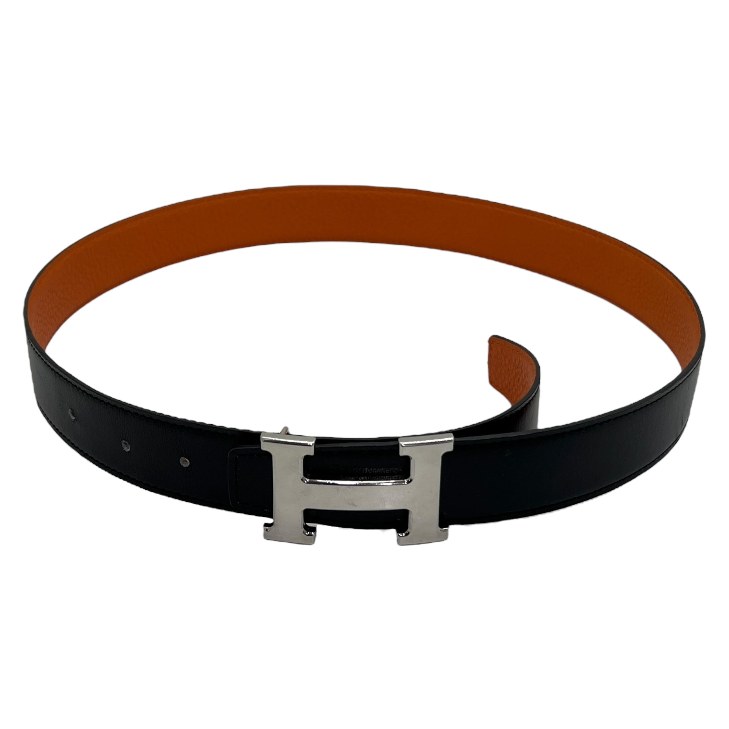Fibbia H da cintura & pelle reversibile 32 mm