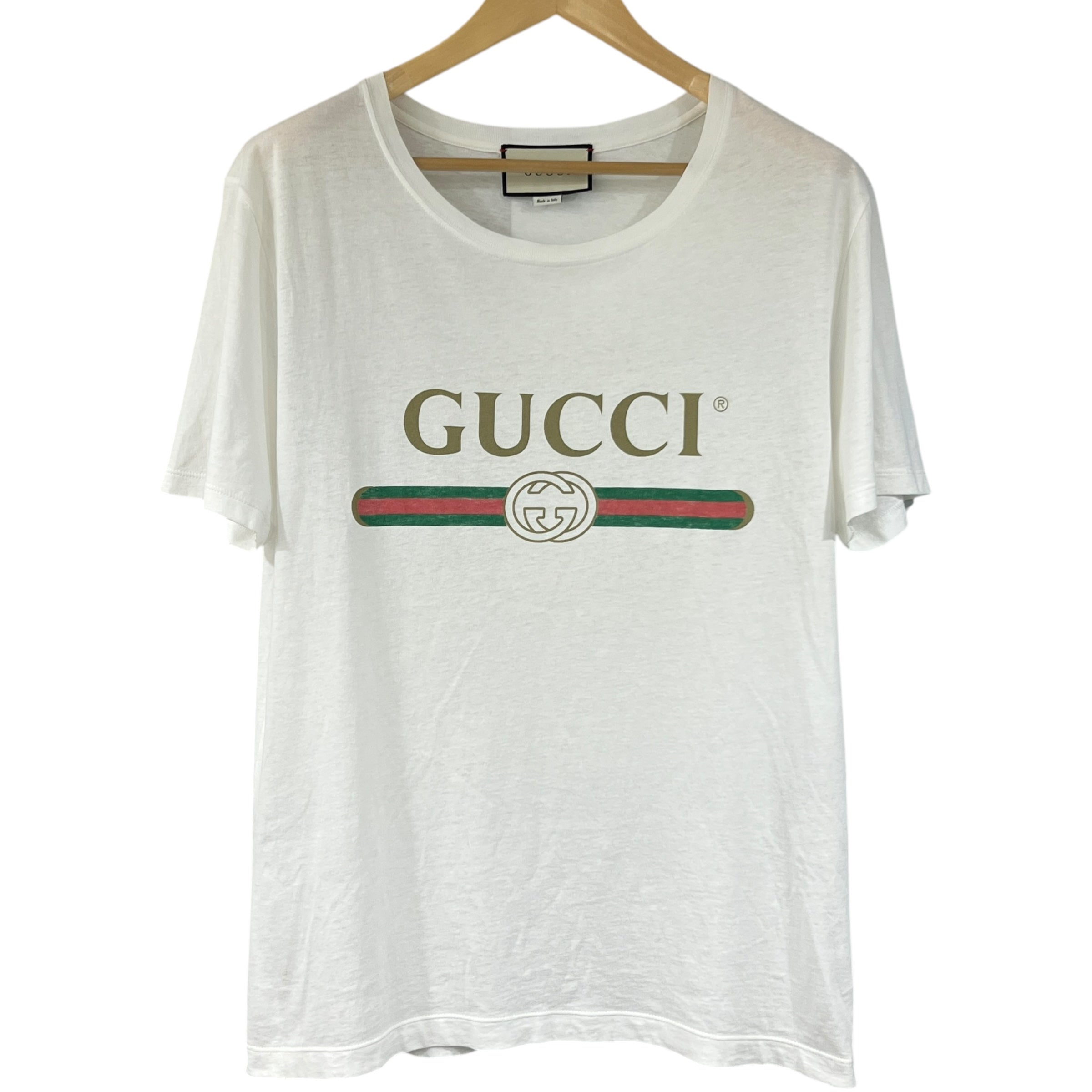 GUCCI TSHIRT VINTAGE LOGO DELAVE'
