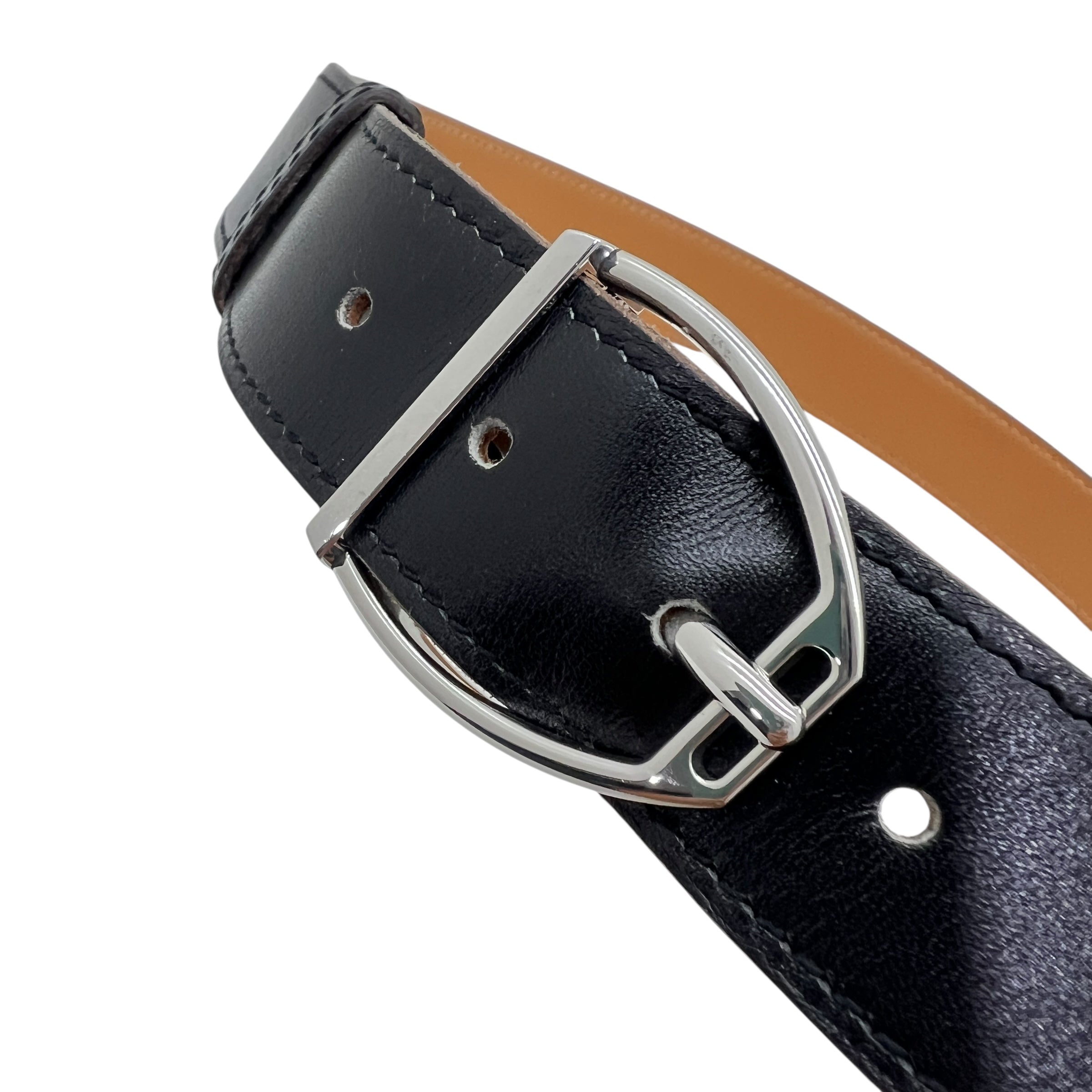 Cintura in pelle liscia Tg. 90