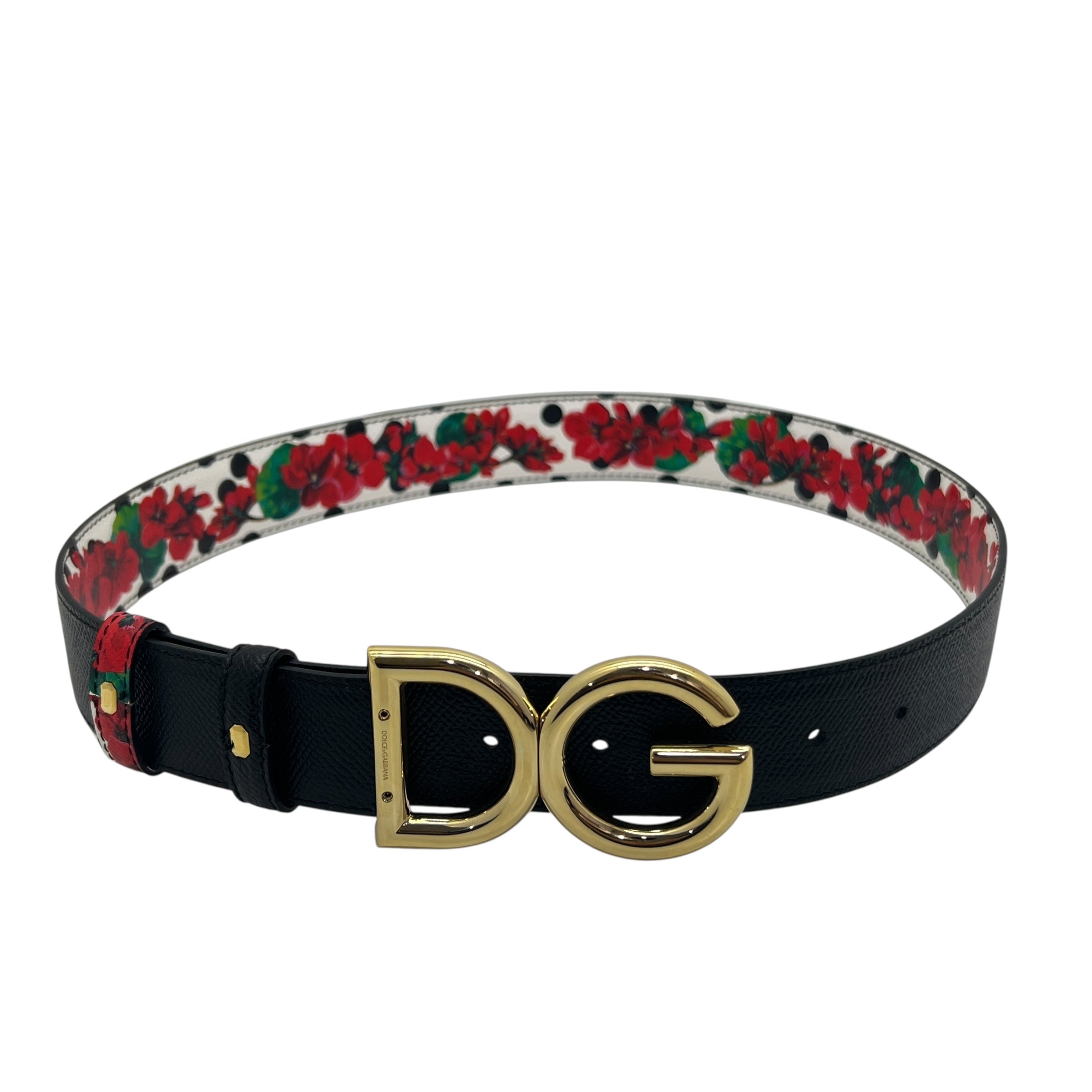 DOLCE & GABBANA CINTURA CON LOGO DG TG