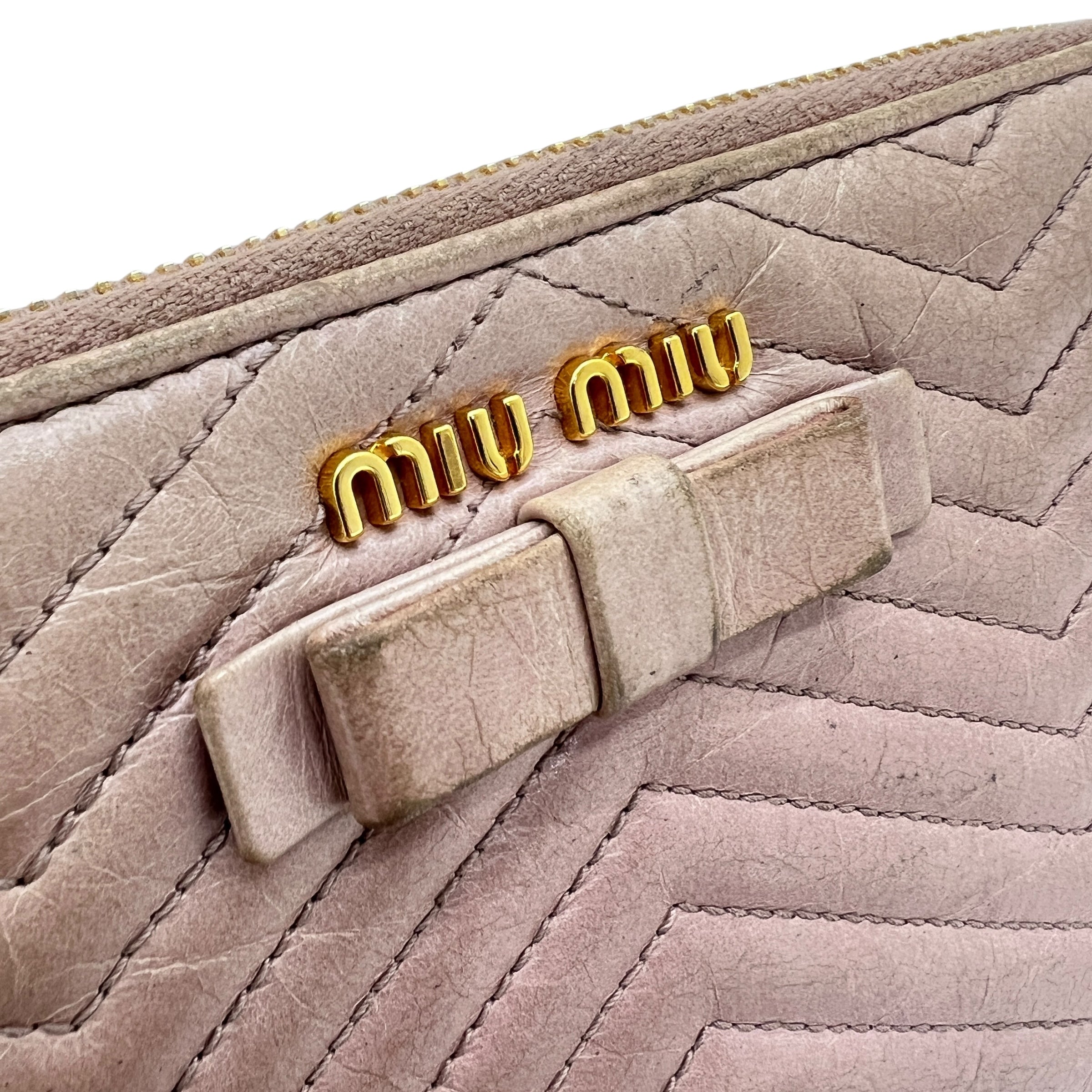 Portafoglio in pelle con zip