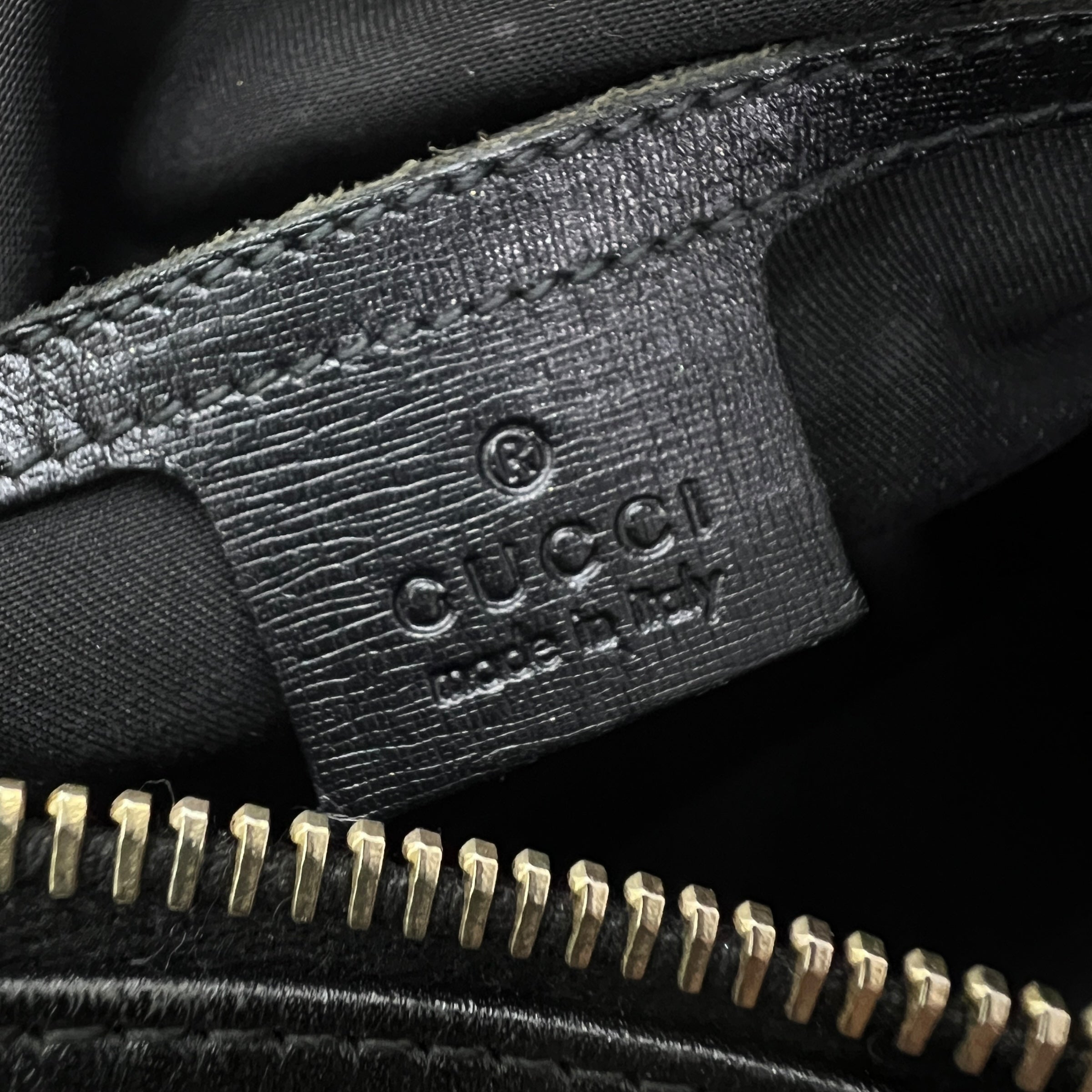 Gucci bauletto con applique