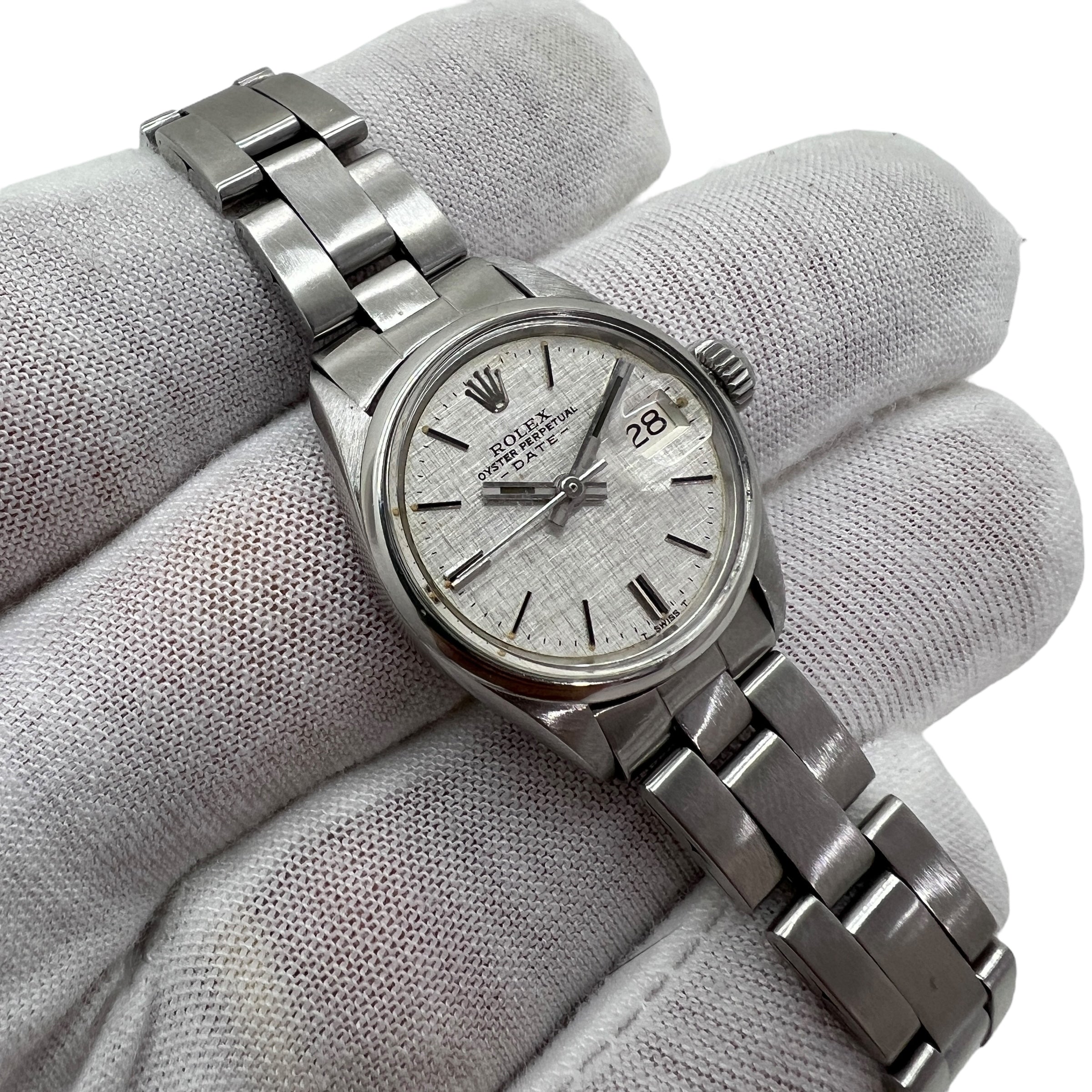 O.P. Date Lady ref. 6516 (Linen Dial)