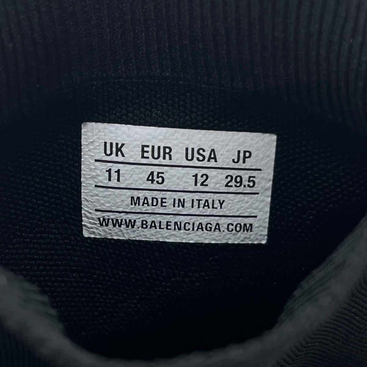 BALENCIAGA SNEAKERS SPEED 3XL TG 45 (CALZANO 46)