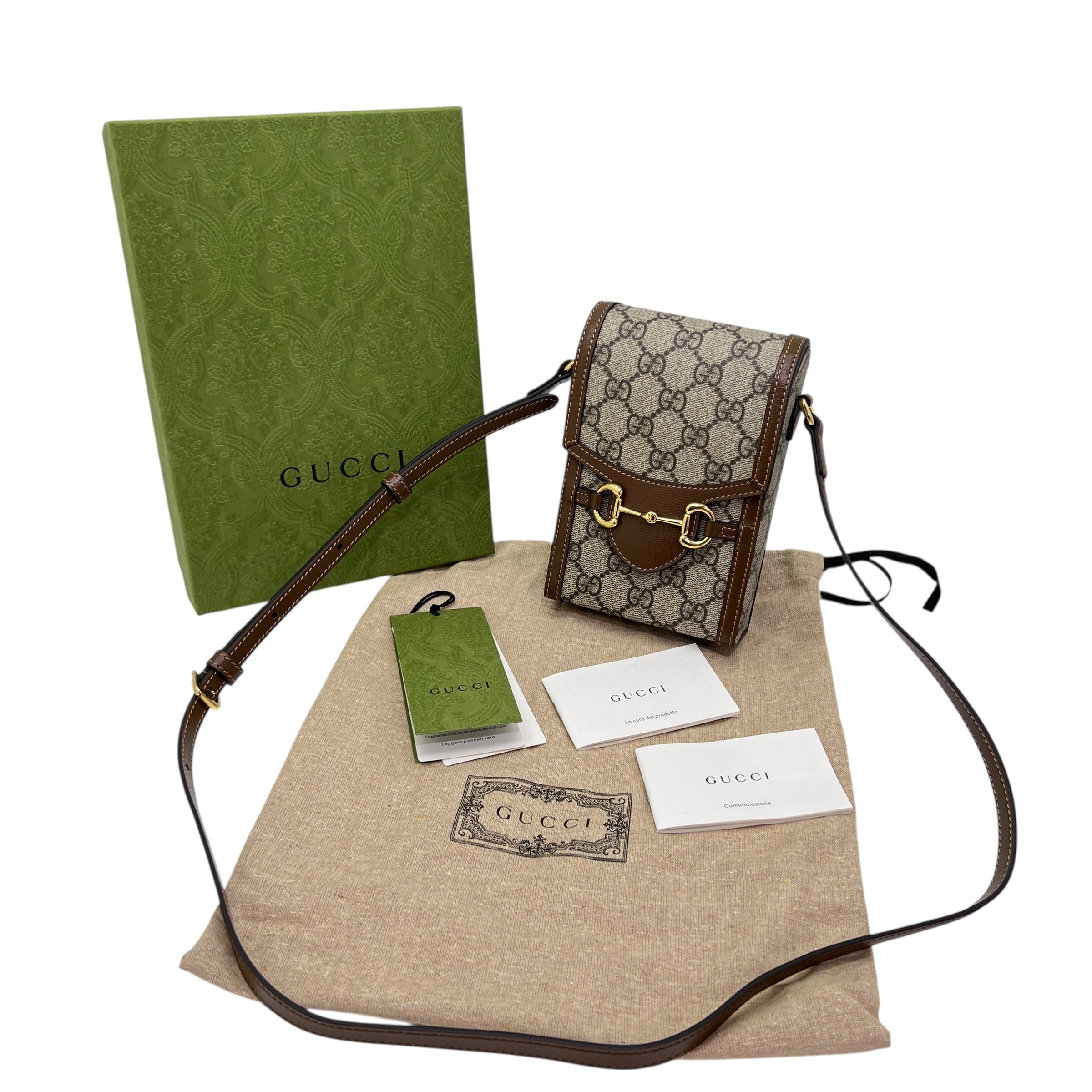 Horsebit Mini Tracolla GG Supreme