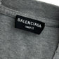 BALENCIAGA T-SHIRT REVERSE LOGO TG M (VESTE L)