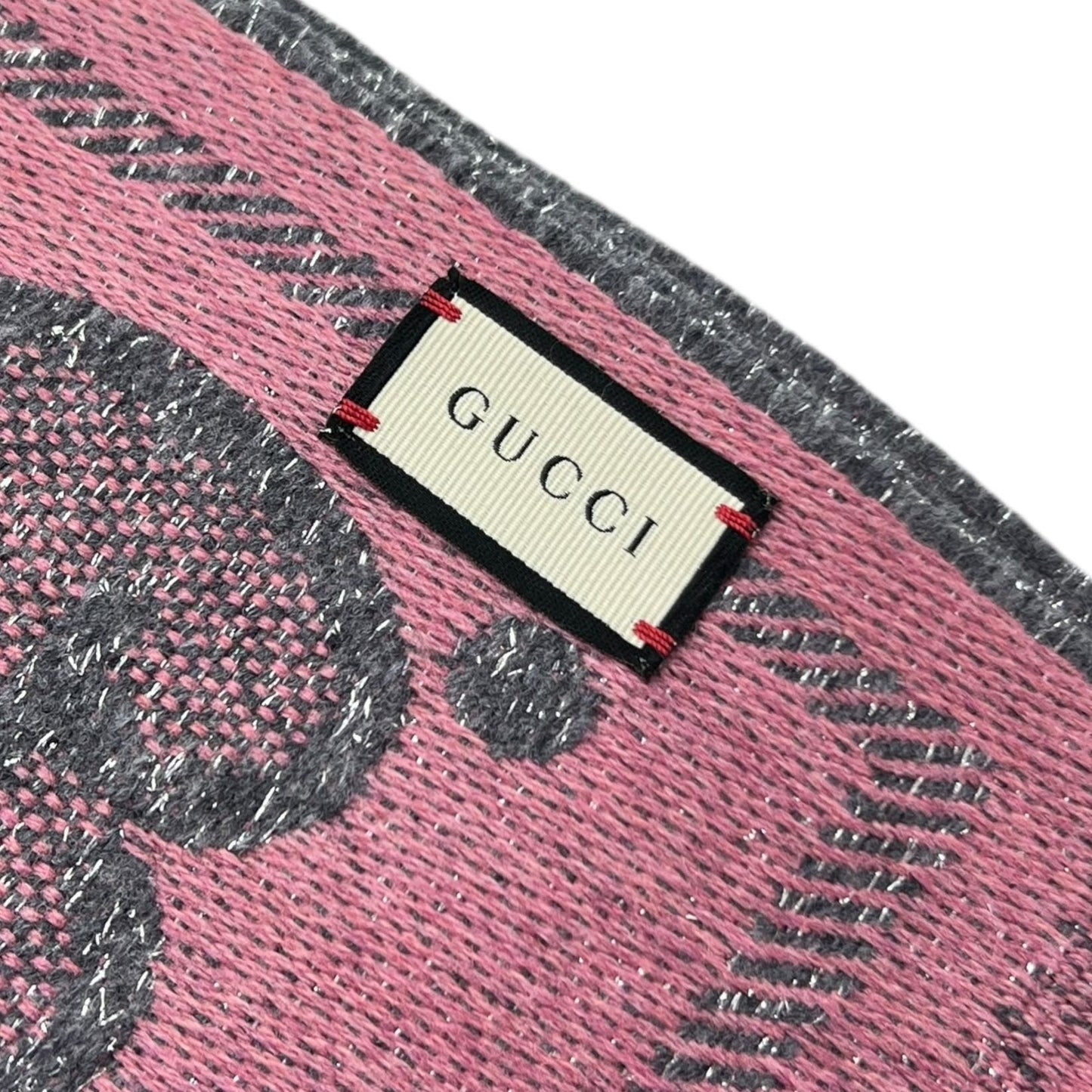 GUCCI SCIARPA IN LANA GG JACQUARD