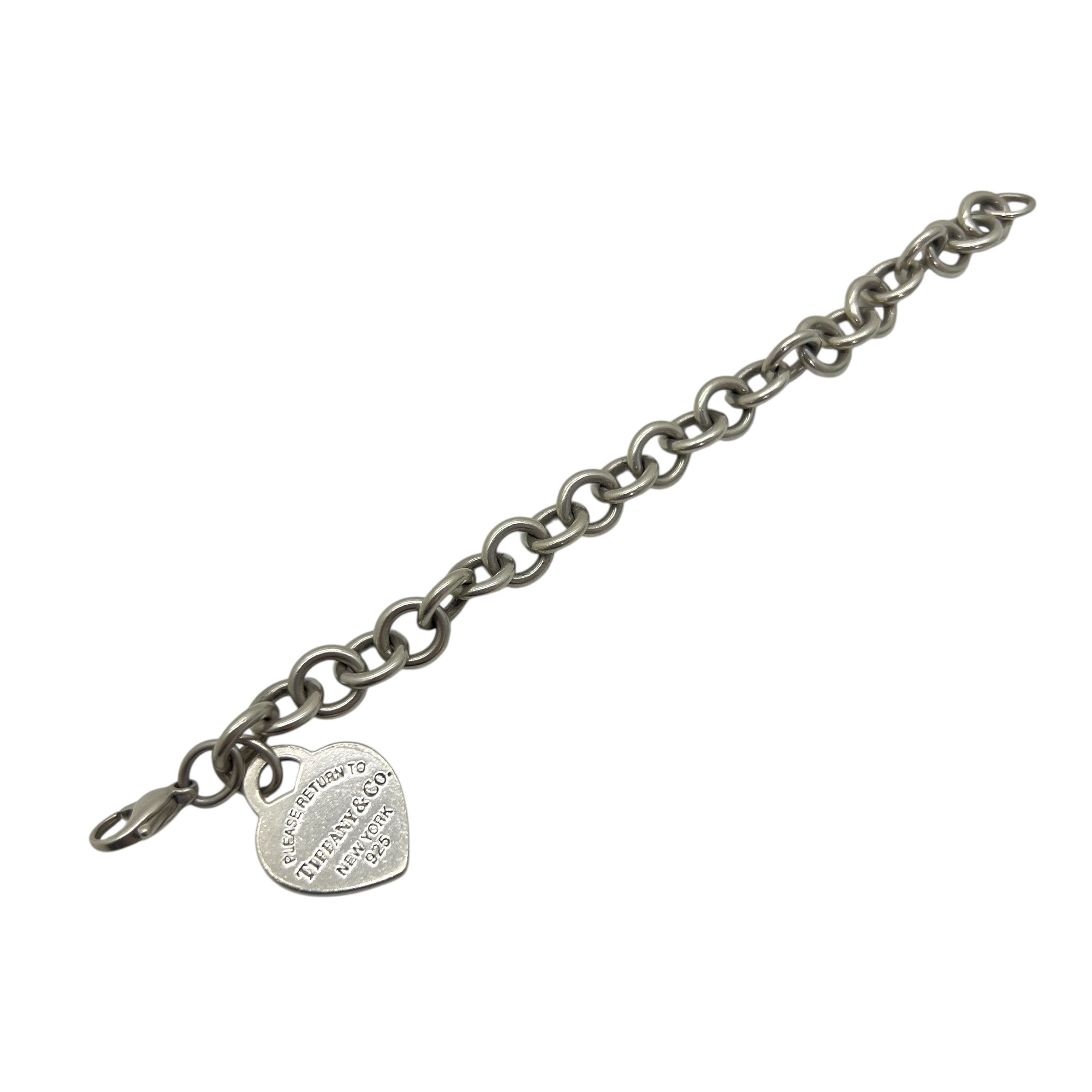 Bracciale Heart Tag in argento
