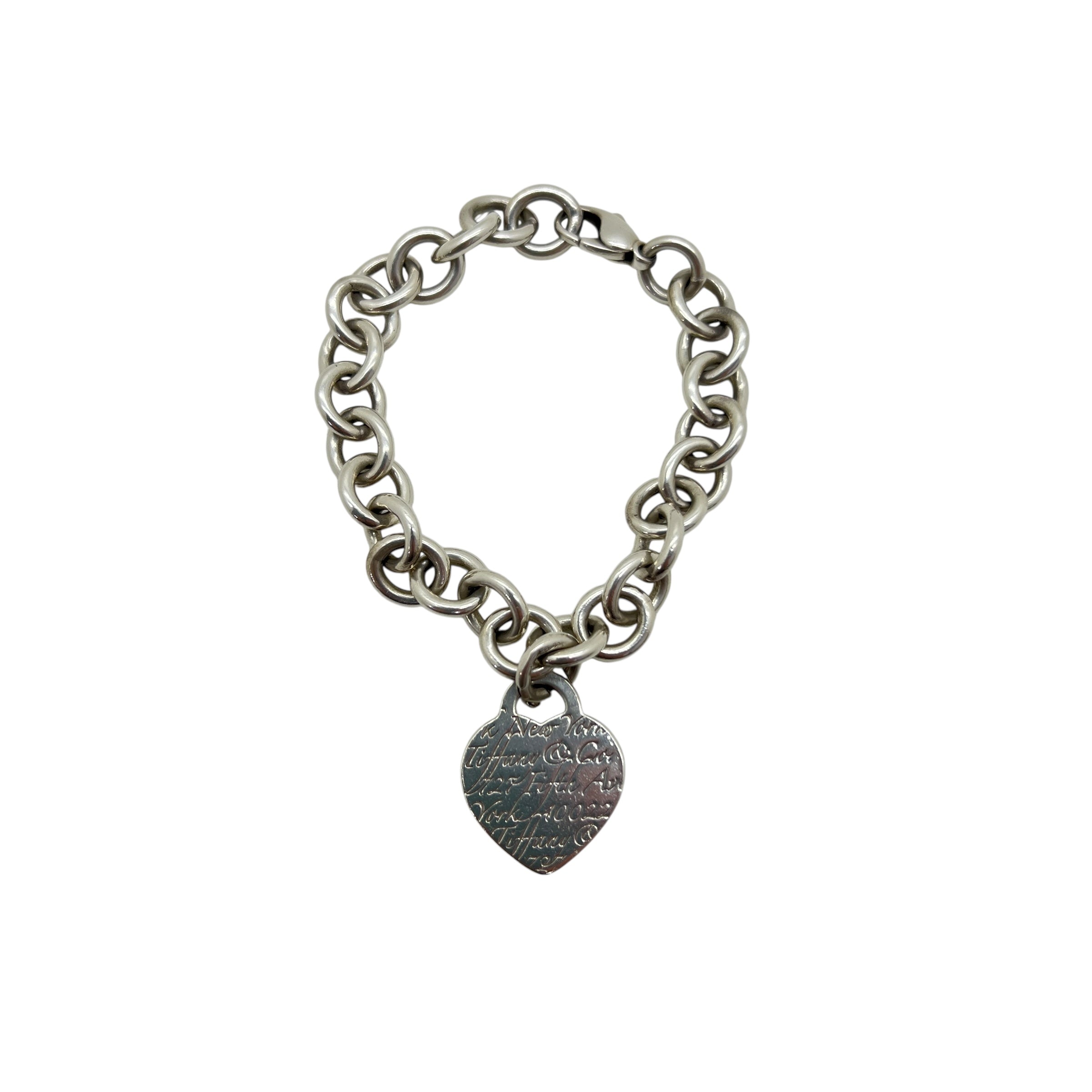 TIFFANY & CO. BRACCIALE NOTES HEART TAG