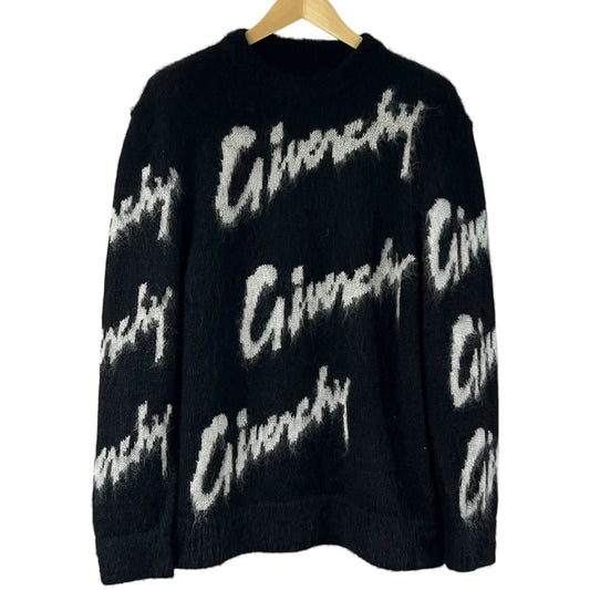 GIVENCHY MAGLIONE INTARSIA IN MOHAIR TG XL