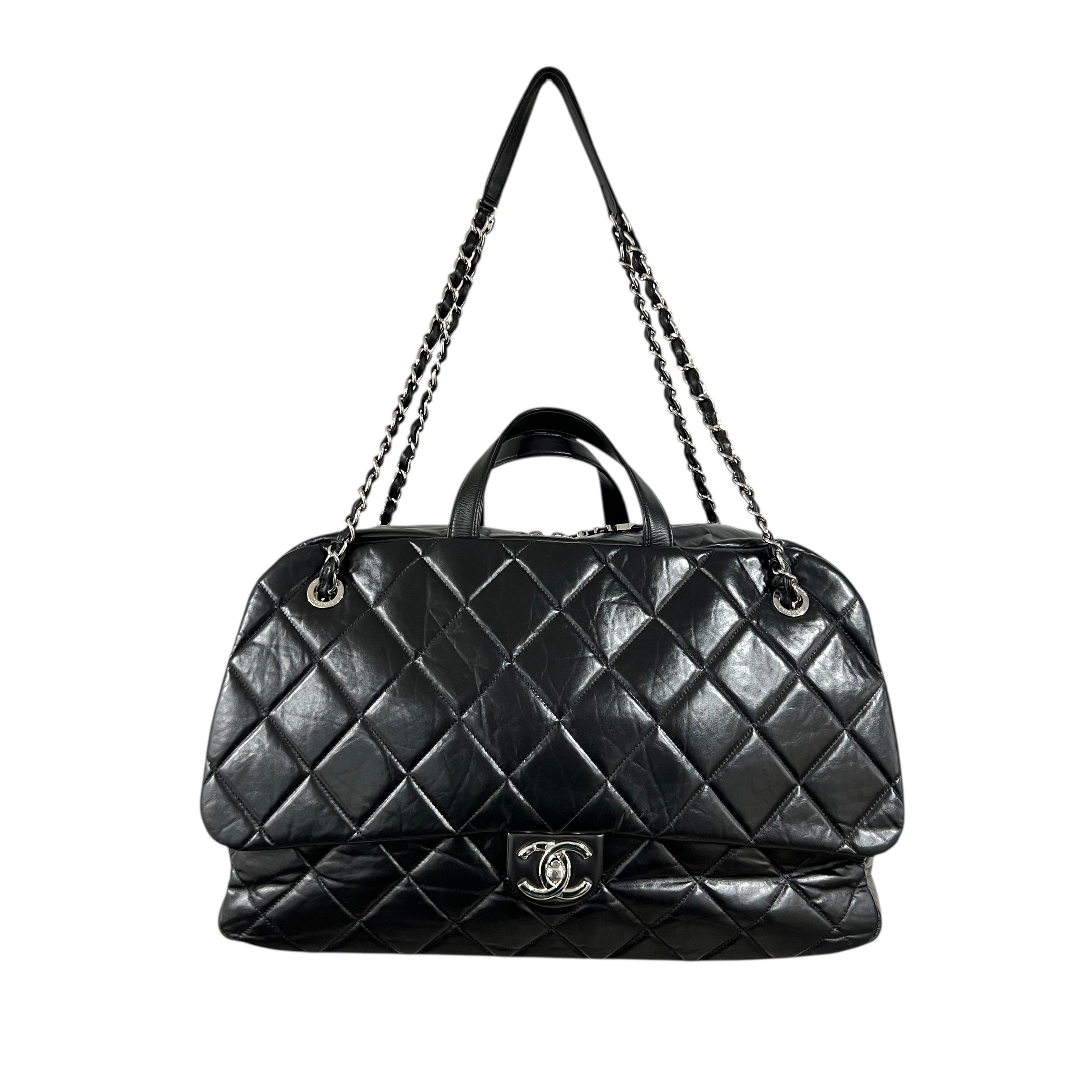 Bowling Oversize Borsone in pelle