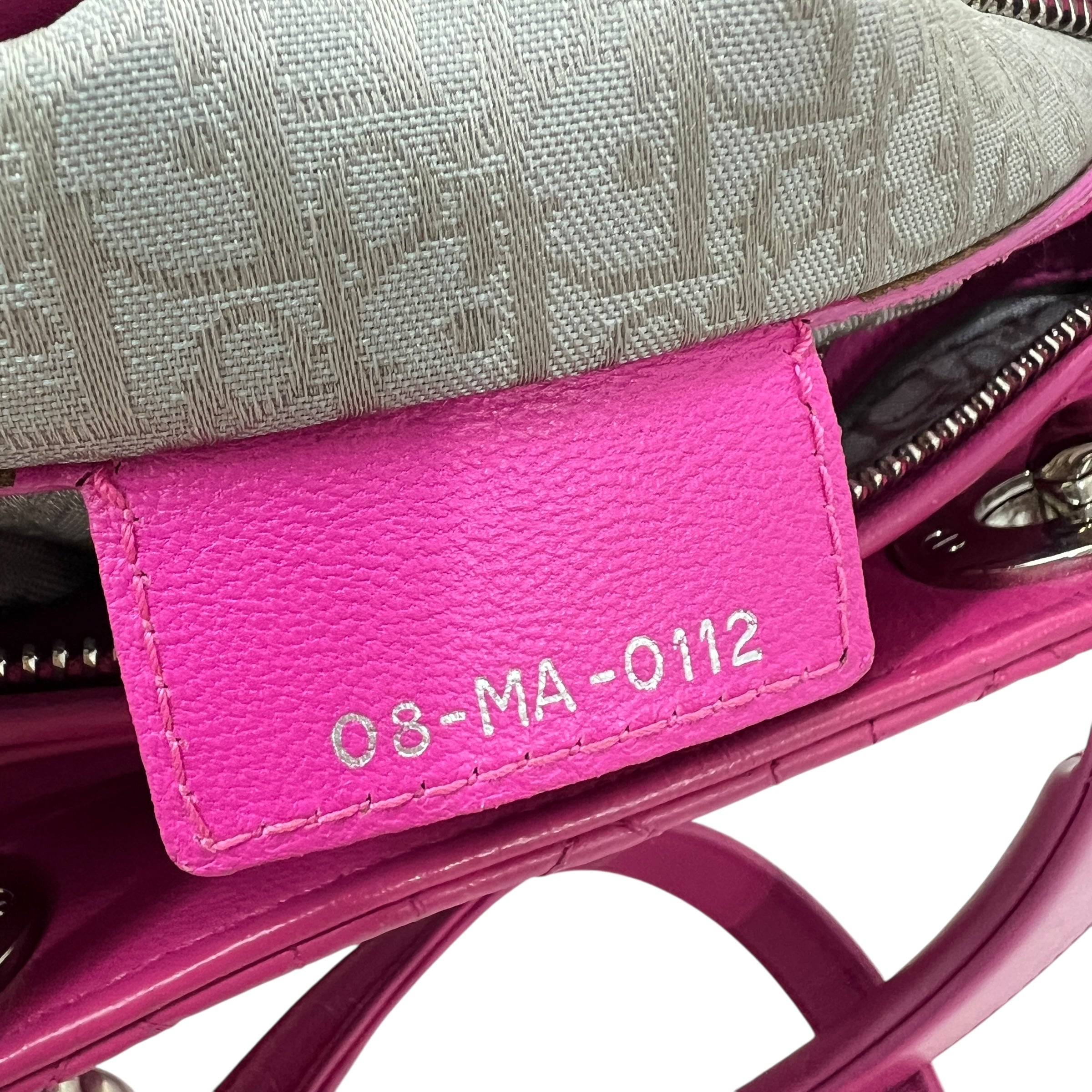 Borsa media Lady Dior in agnello