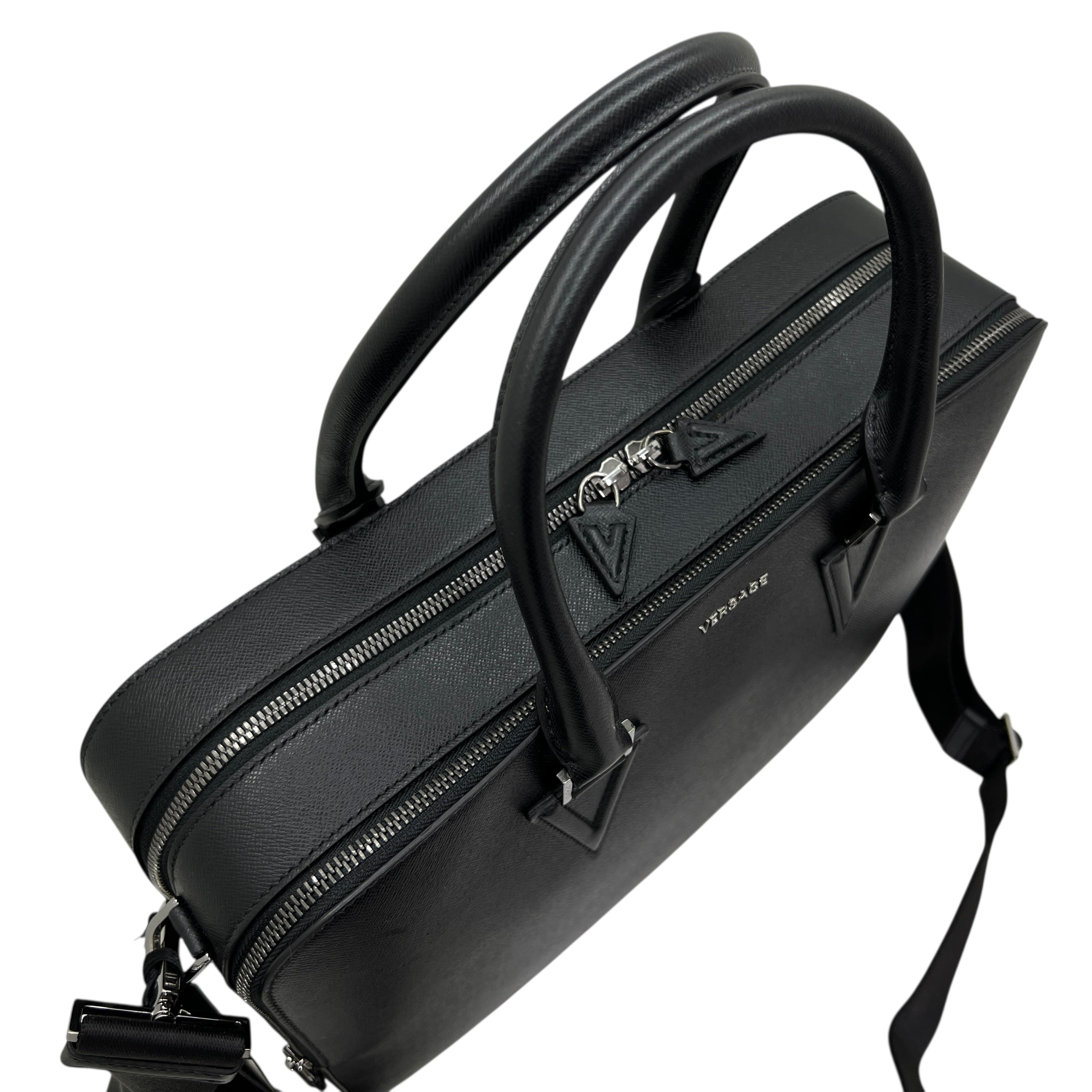 Porta documenti in pelle