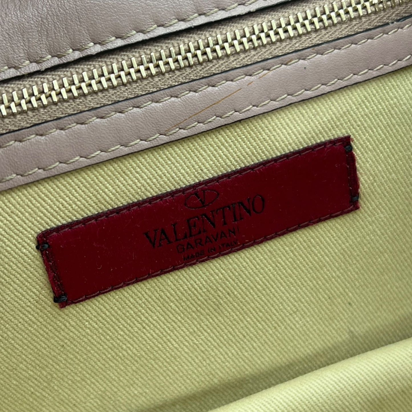 VALENTINO BORSA GLAM LOCK IN PELLE