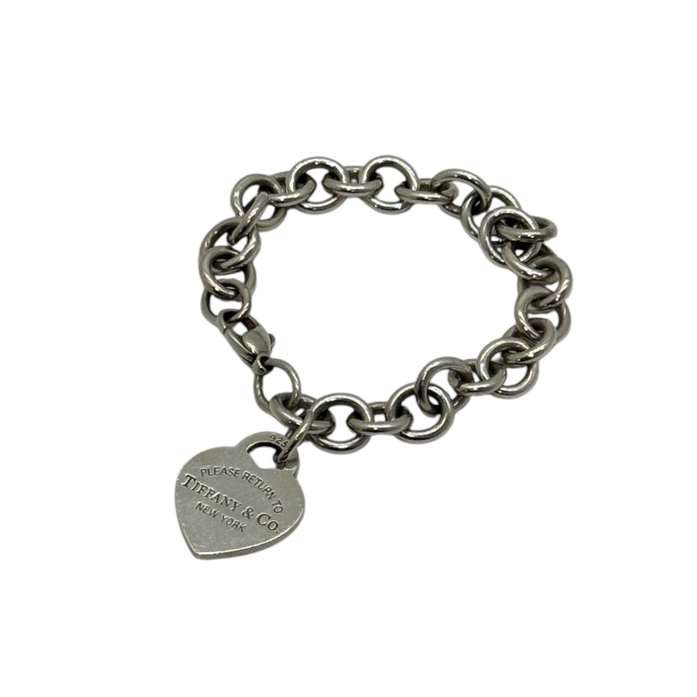 Bracciale Heart Tag in argento