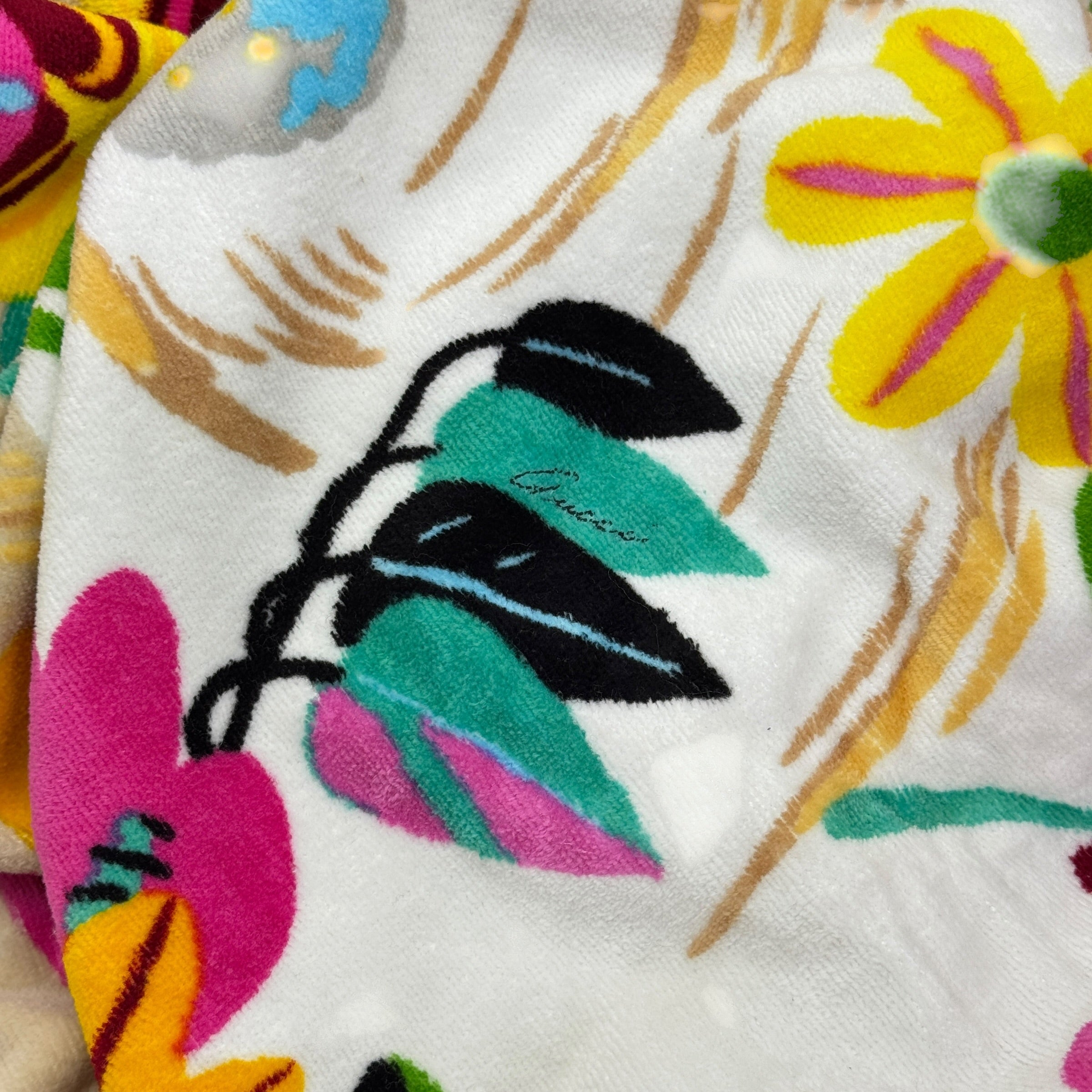 Telo mare con motivo floreale