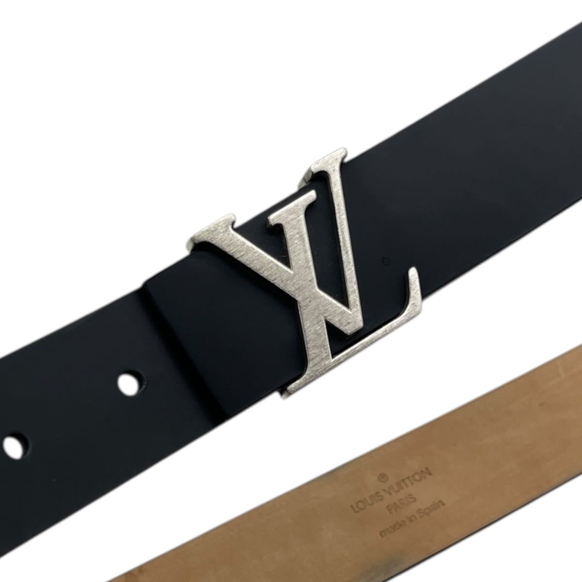 LOUIS VUITTON CINTURA INITIALES IN PELLE TG 90