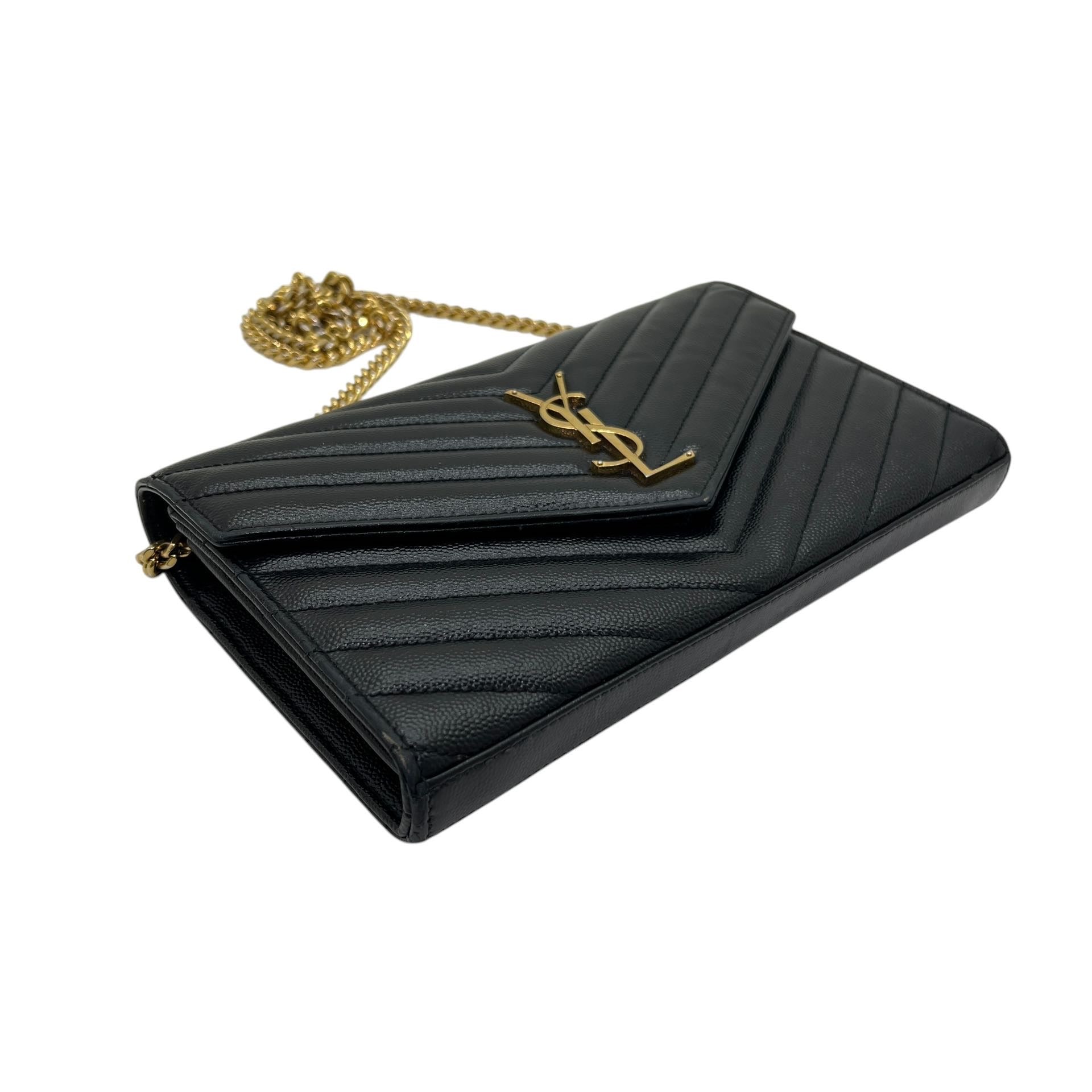 SAINT LAURENT CASSANDRE POCHETTE CON CATENA