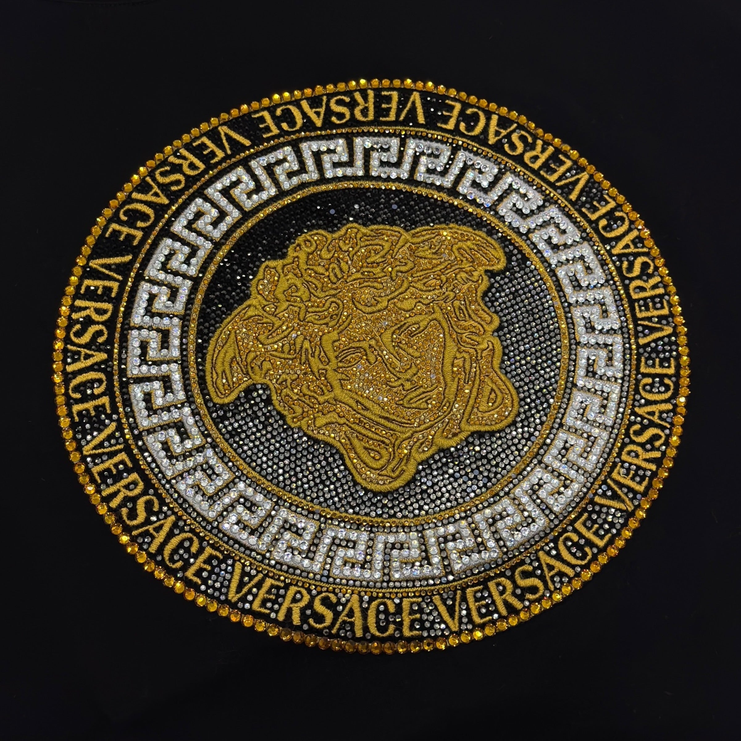 T-shirt con strass taglia XS