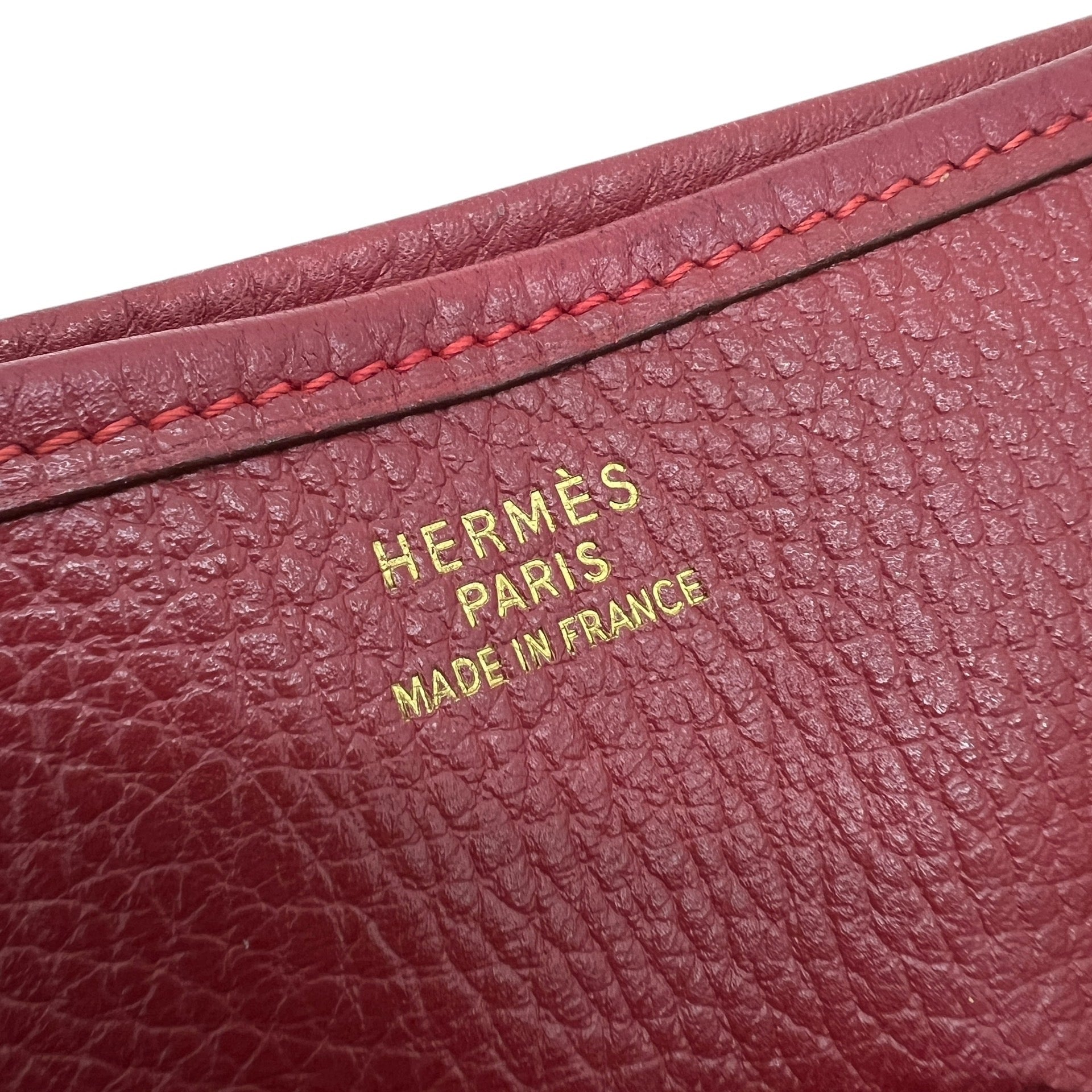 HERMÈS EVELYNE 33 ROSSA