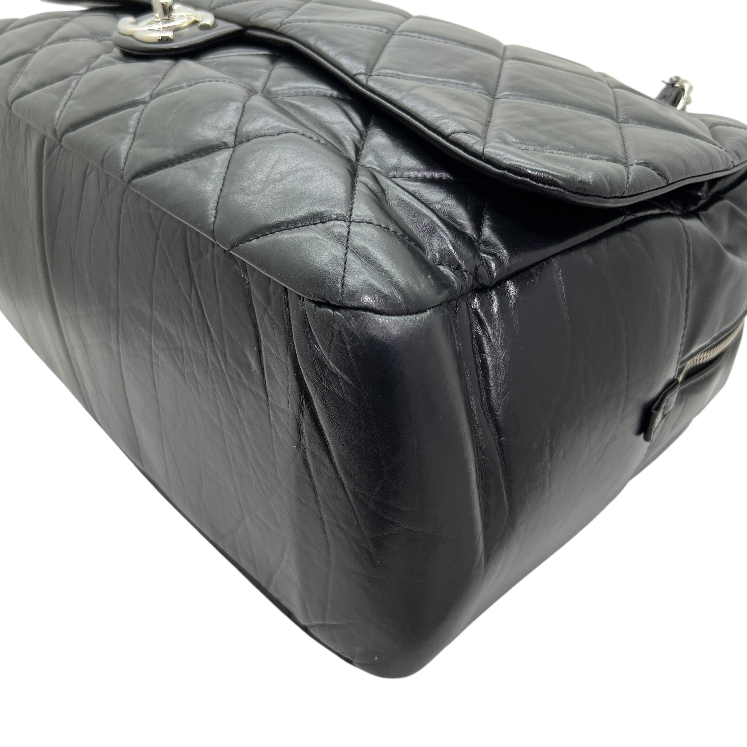 Bowling Oversize Borsone in pelle