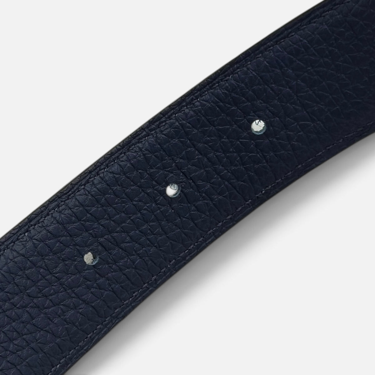 Fibbia da cintura Panache e pelle reversibile per cintura 32 mm taglia 110