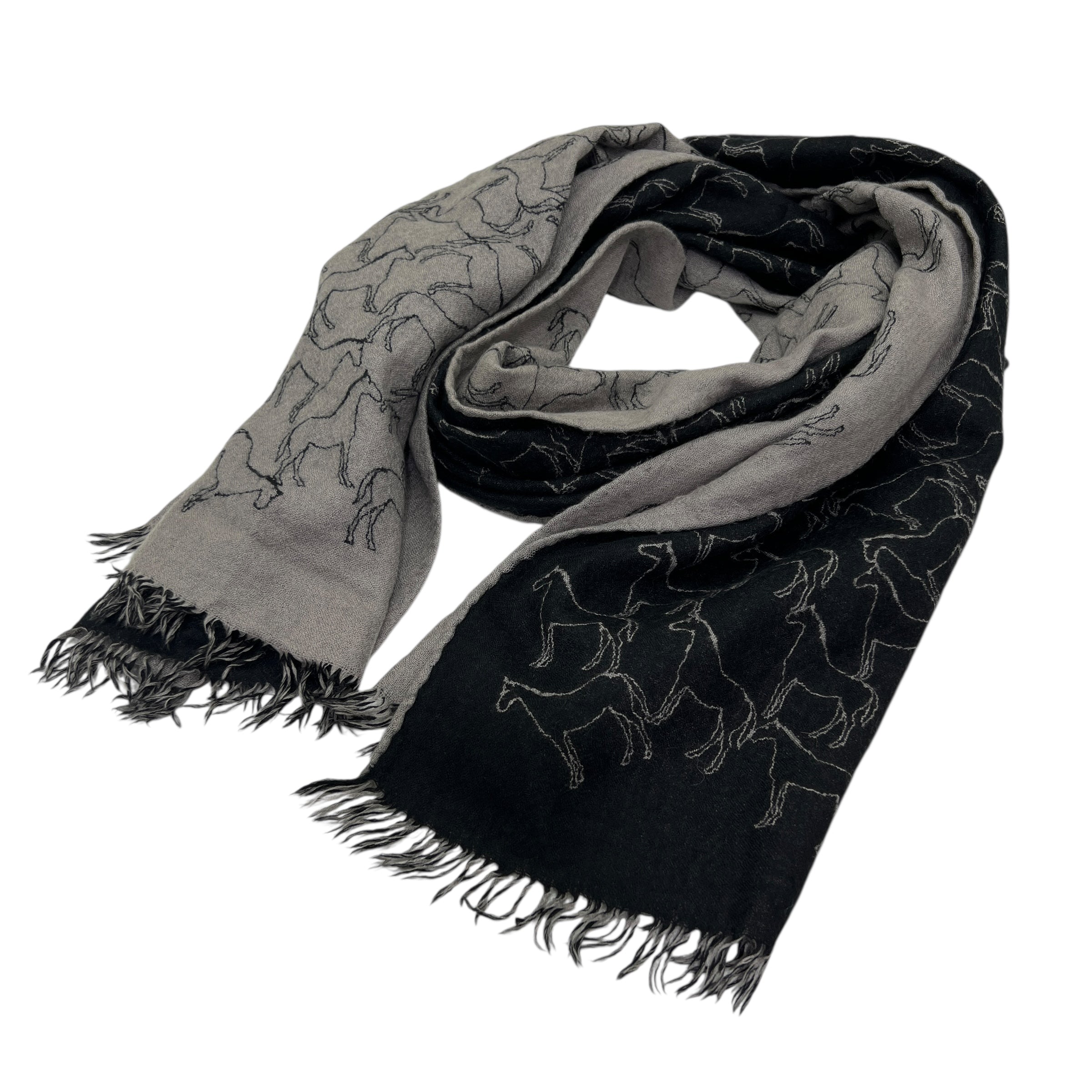 HERMÈS SCIARPA MISTO CACHEMIRE