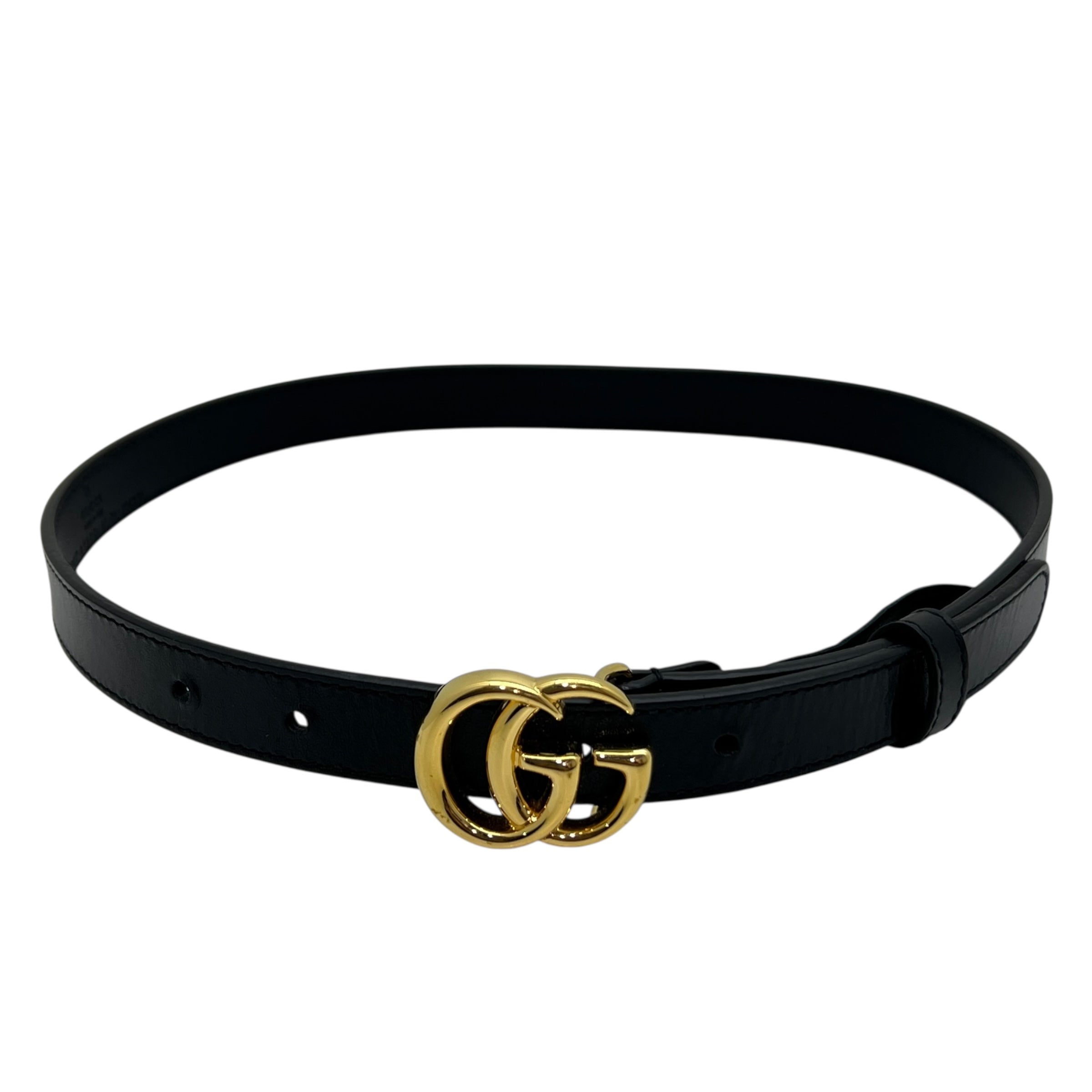 Gucci cintura da vita sottile GG Marmont tg 65