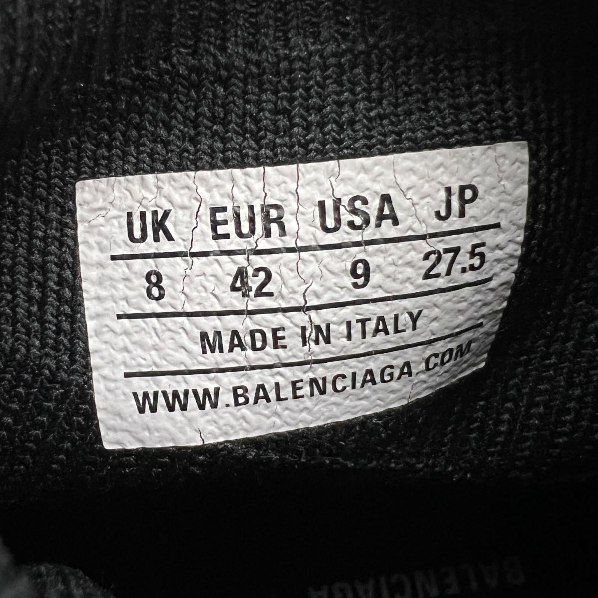 BALENCIAGA SNEAKERS SPEED TG 42 (CALZANO 43)