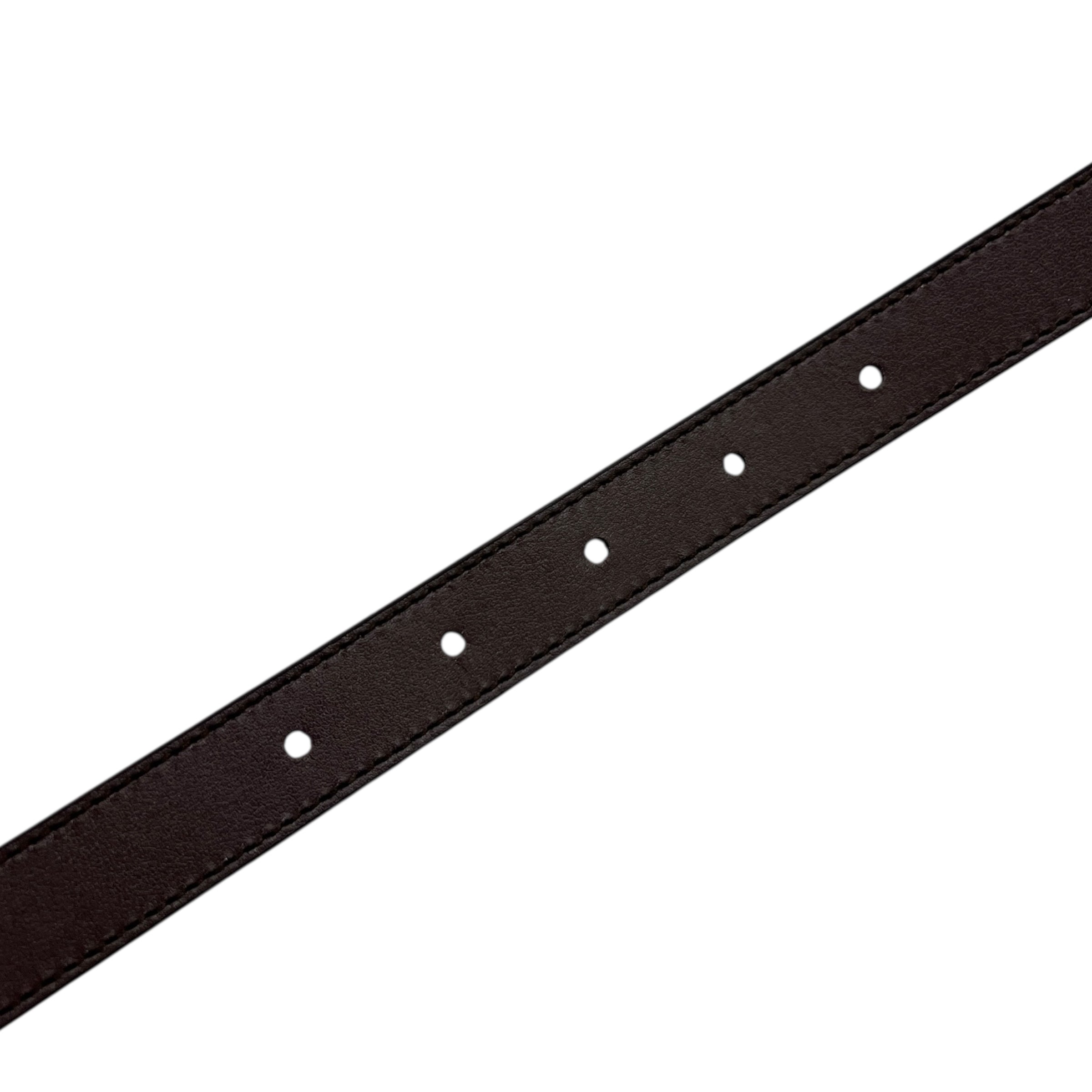 Cintura sottile reversibile GG Marmont taglia 75