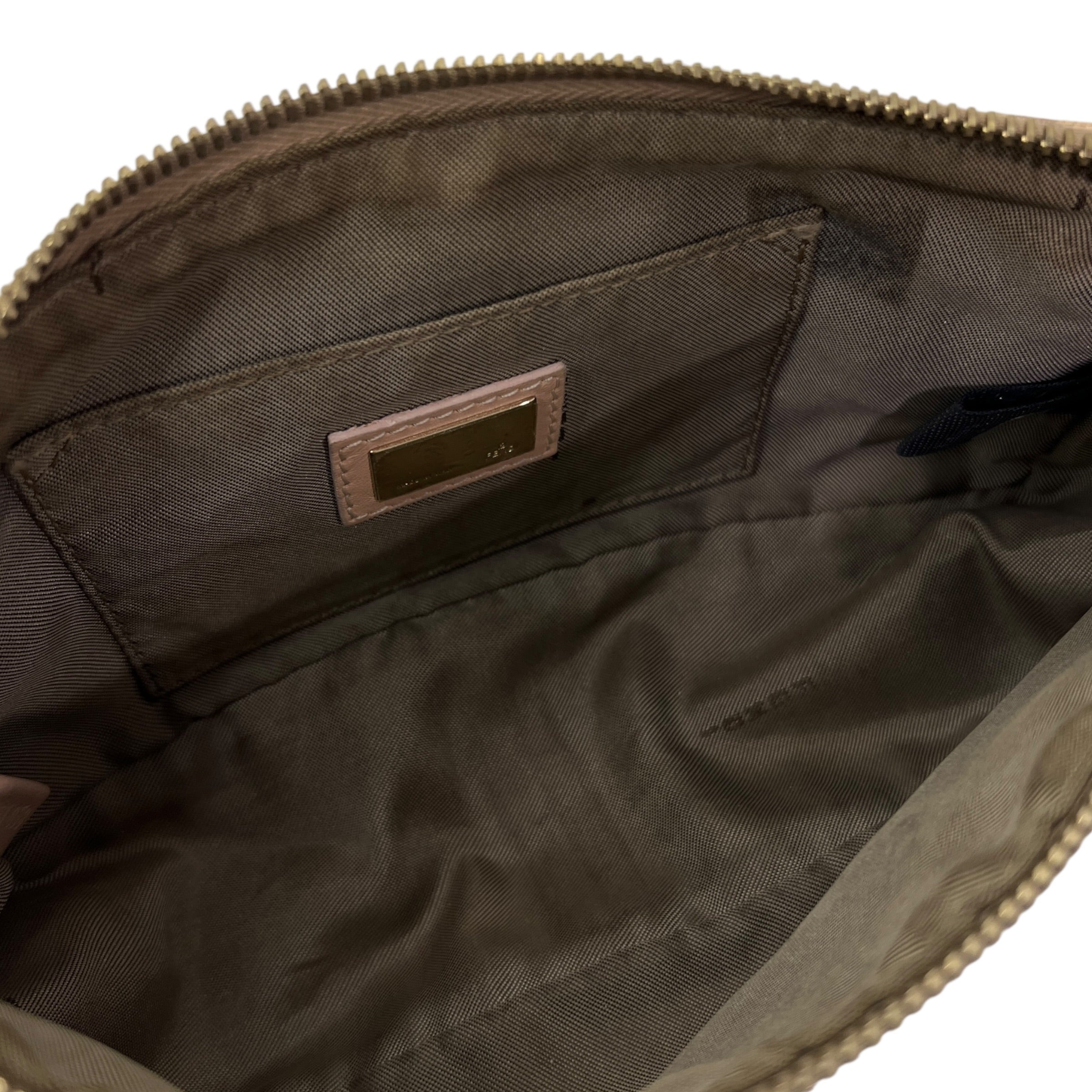 Mini borsa Zucchino in tela FF