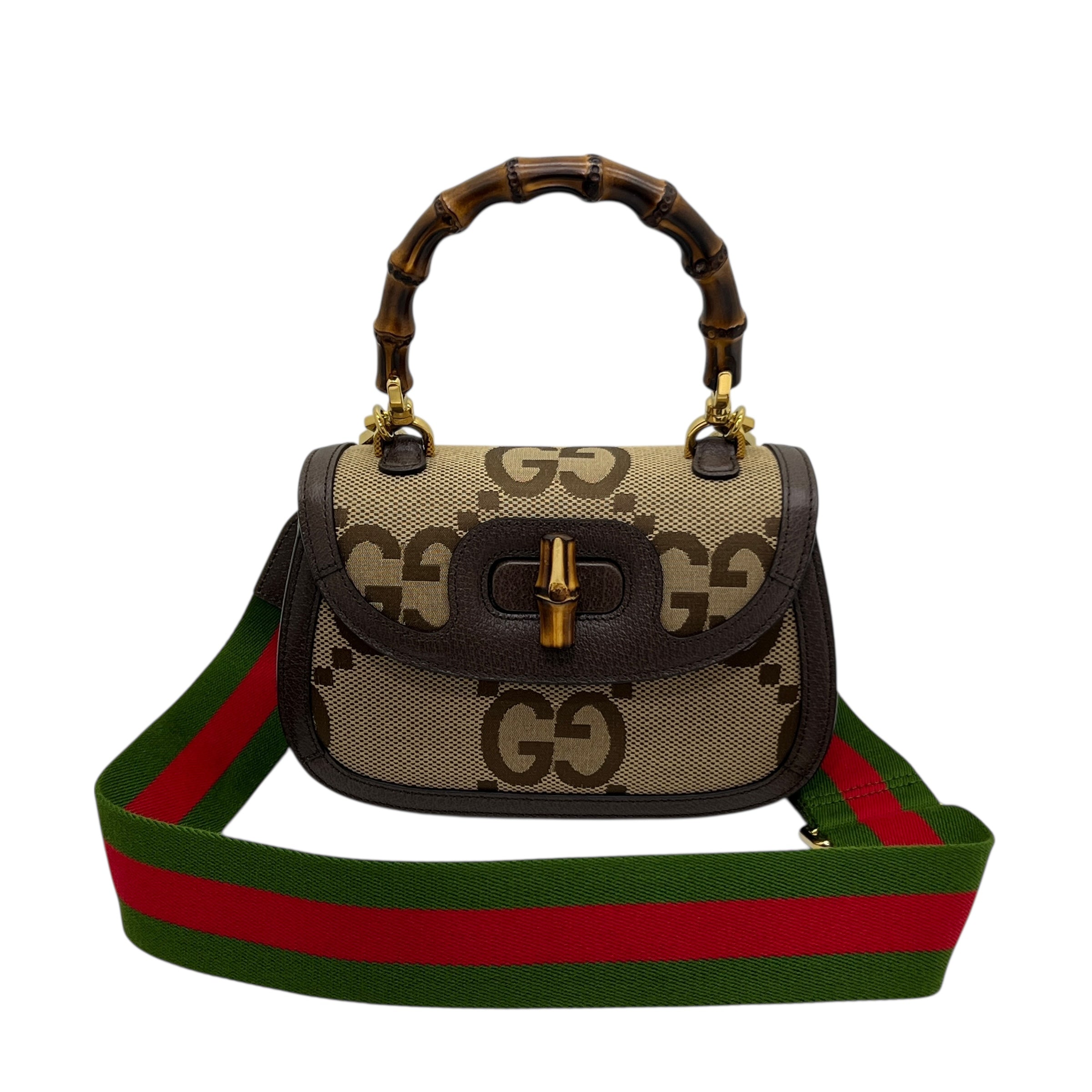 Borsa Jumbo GG Bamboo (doppia tracolla)
