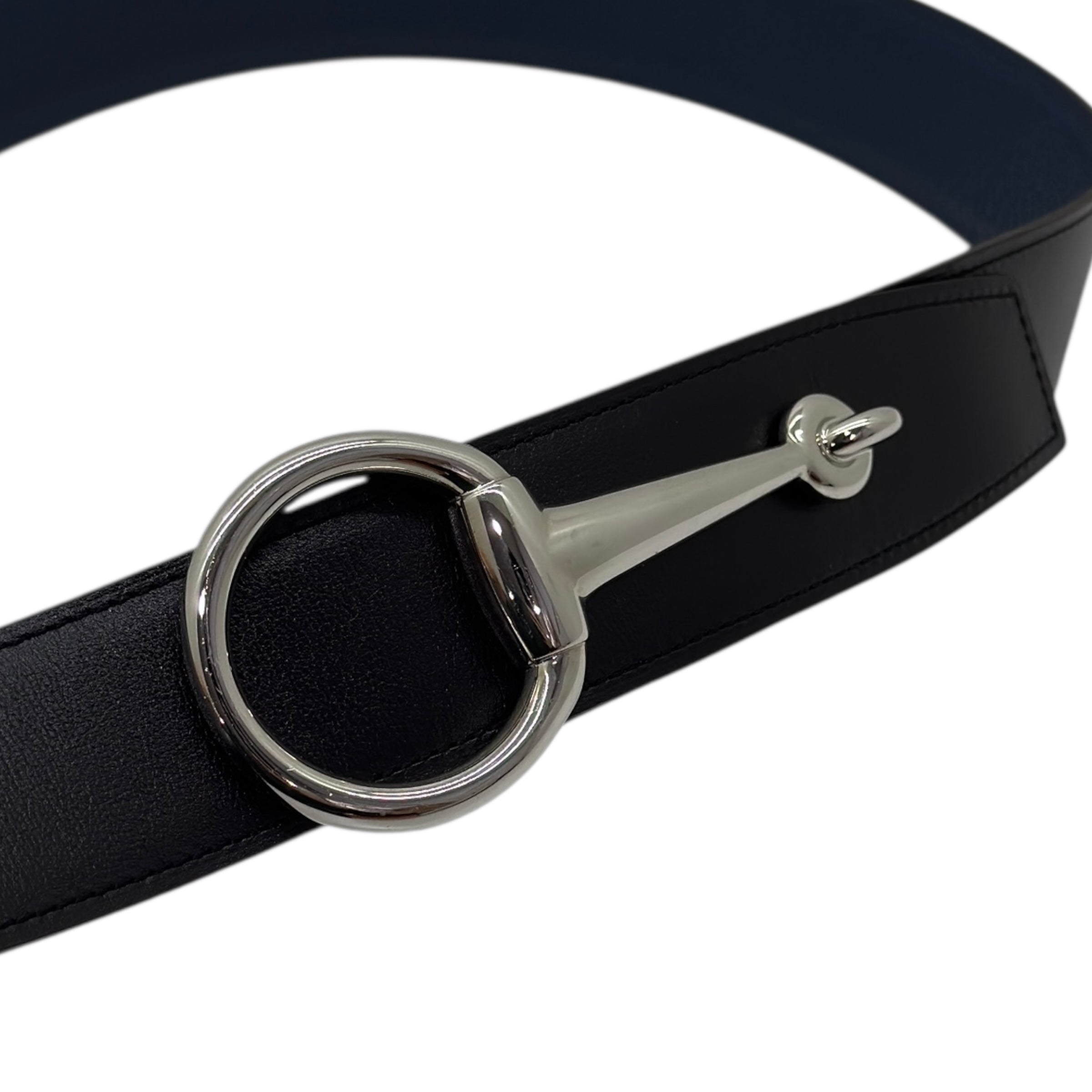 Fibbia da cintura Casaque & Pelle reversibile per cintura 38 mm taglia 100