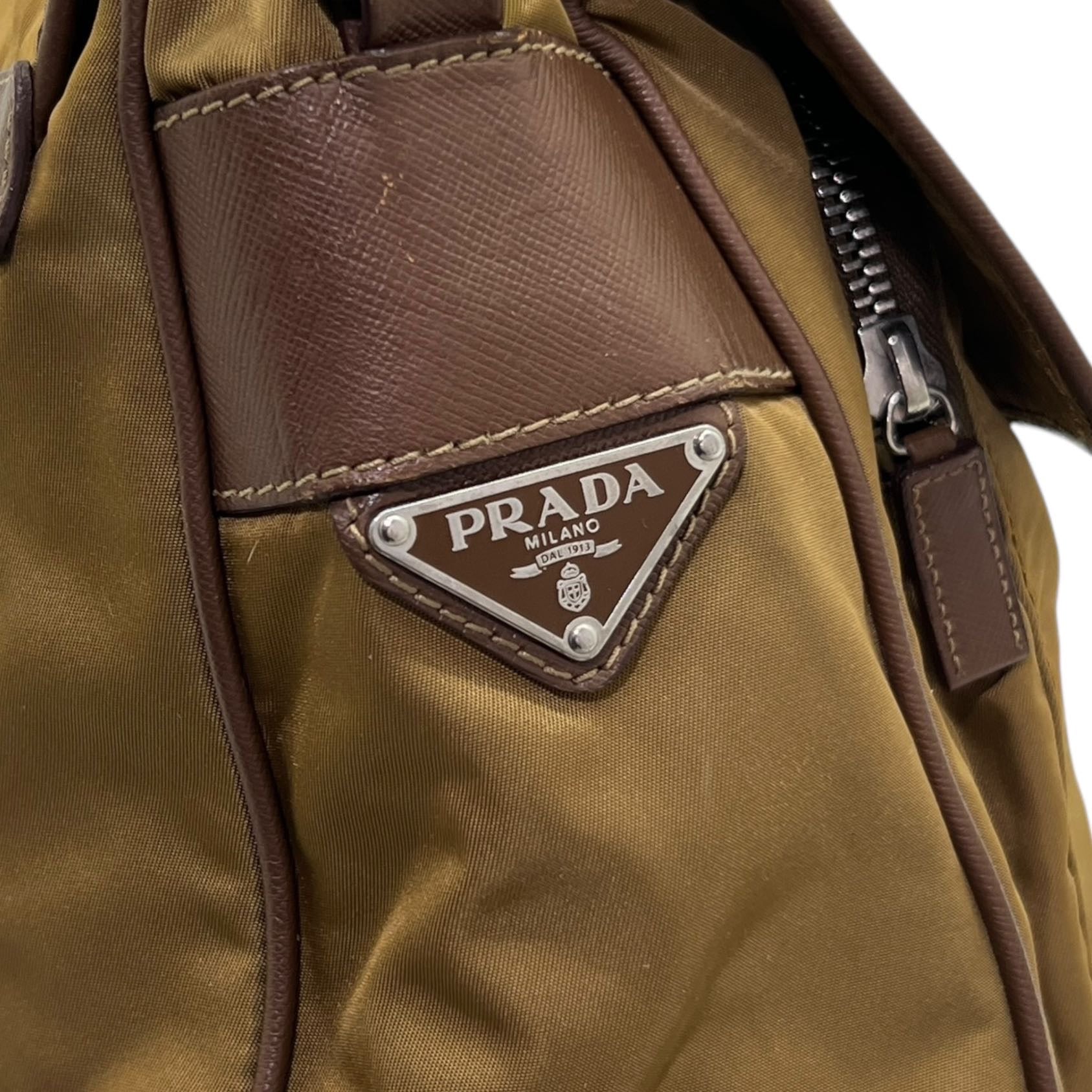 PRADA BORSA A SPALLA VINTAGE IN NYLON