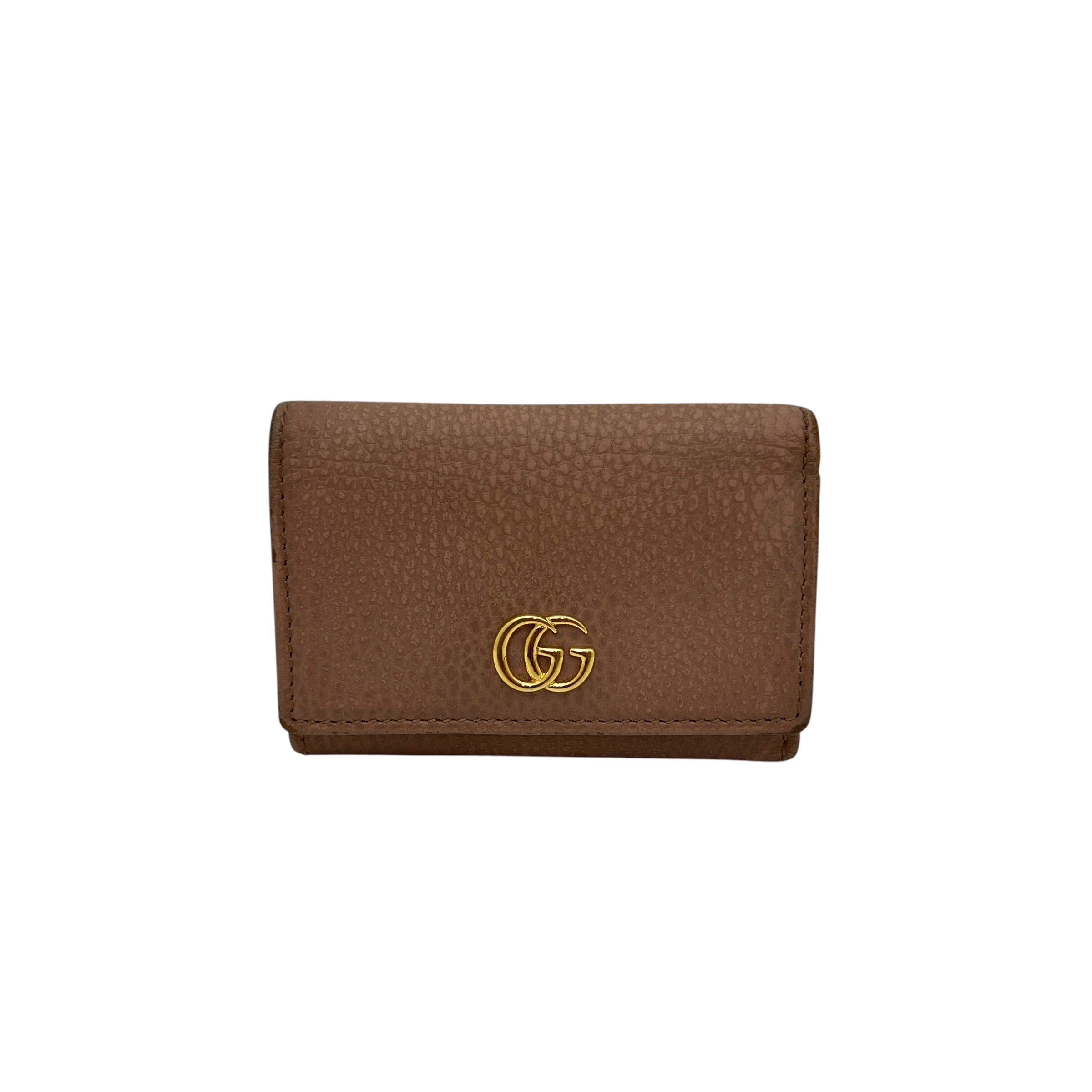 GG Marmont portafoglio piccolo in pelle