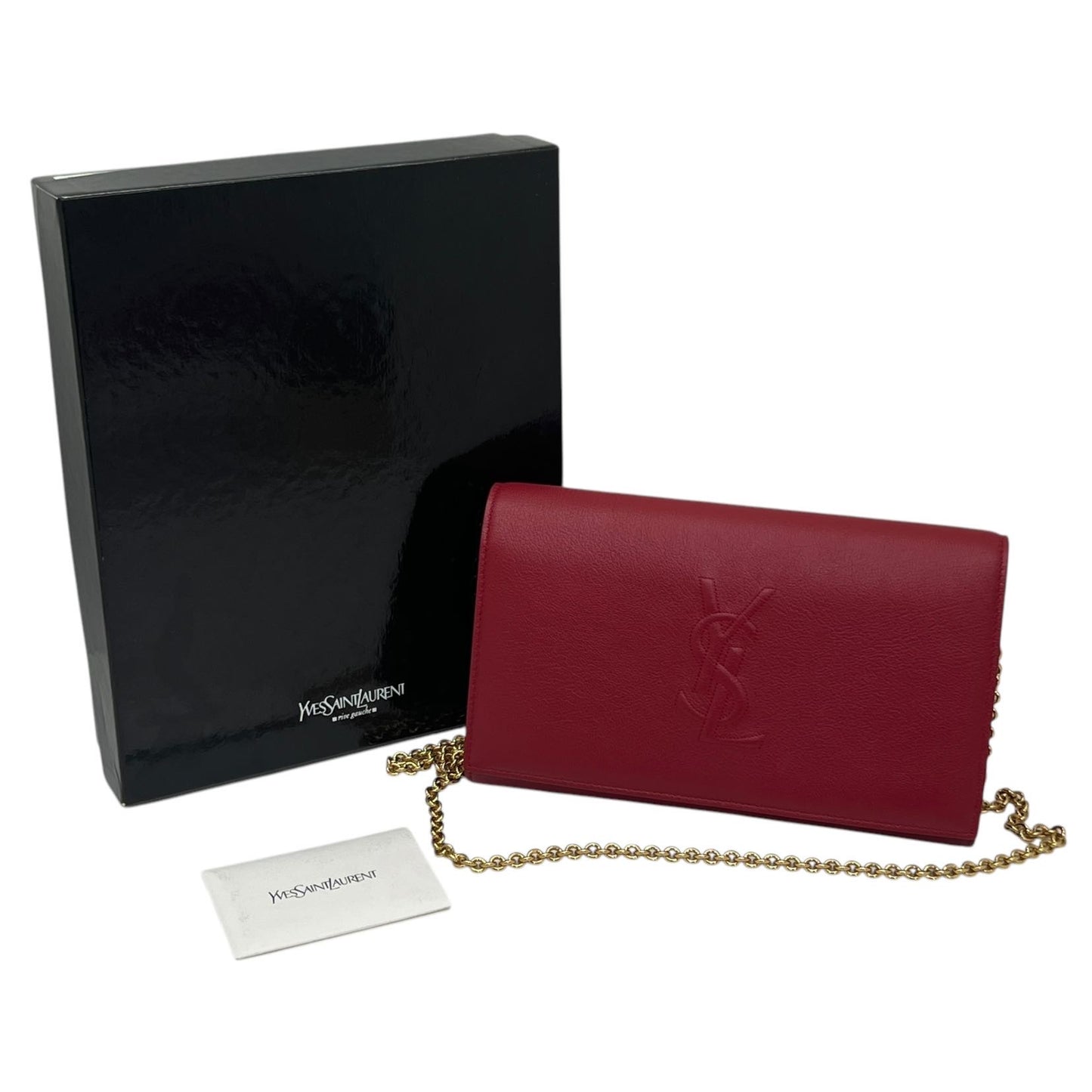 YVES SAINT LAURENT BELLE DE JOUR POCHETTE CON CATENA