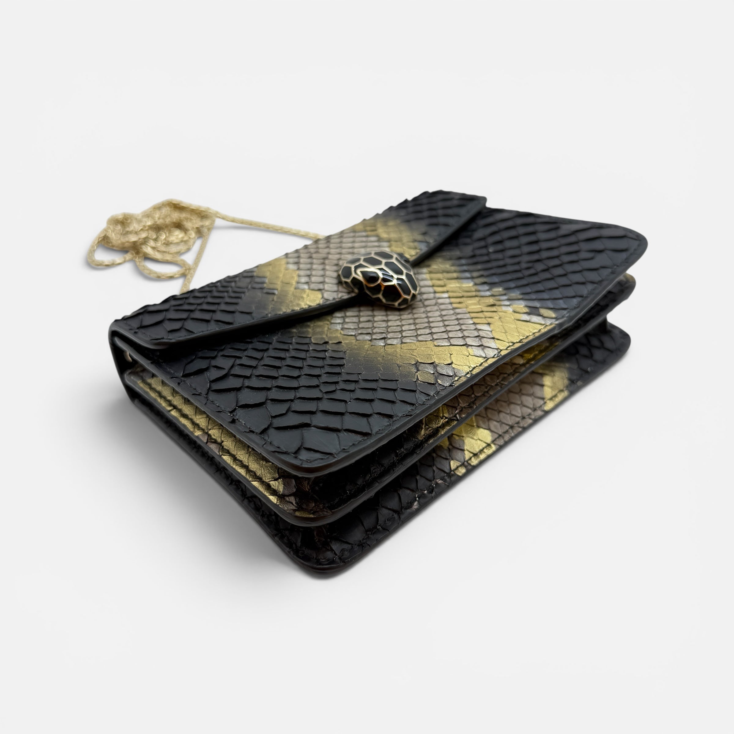 Serpenti Forever mini borsa in pitone
