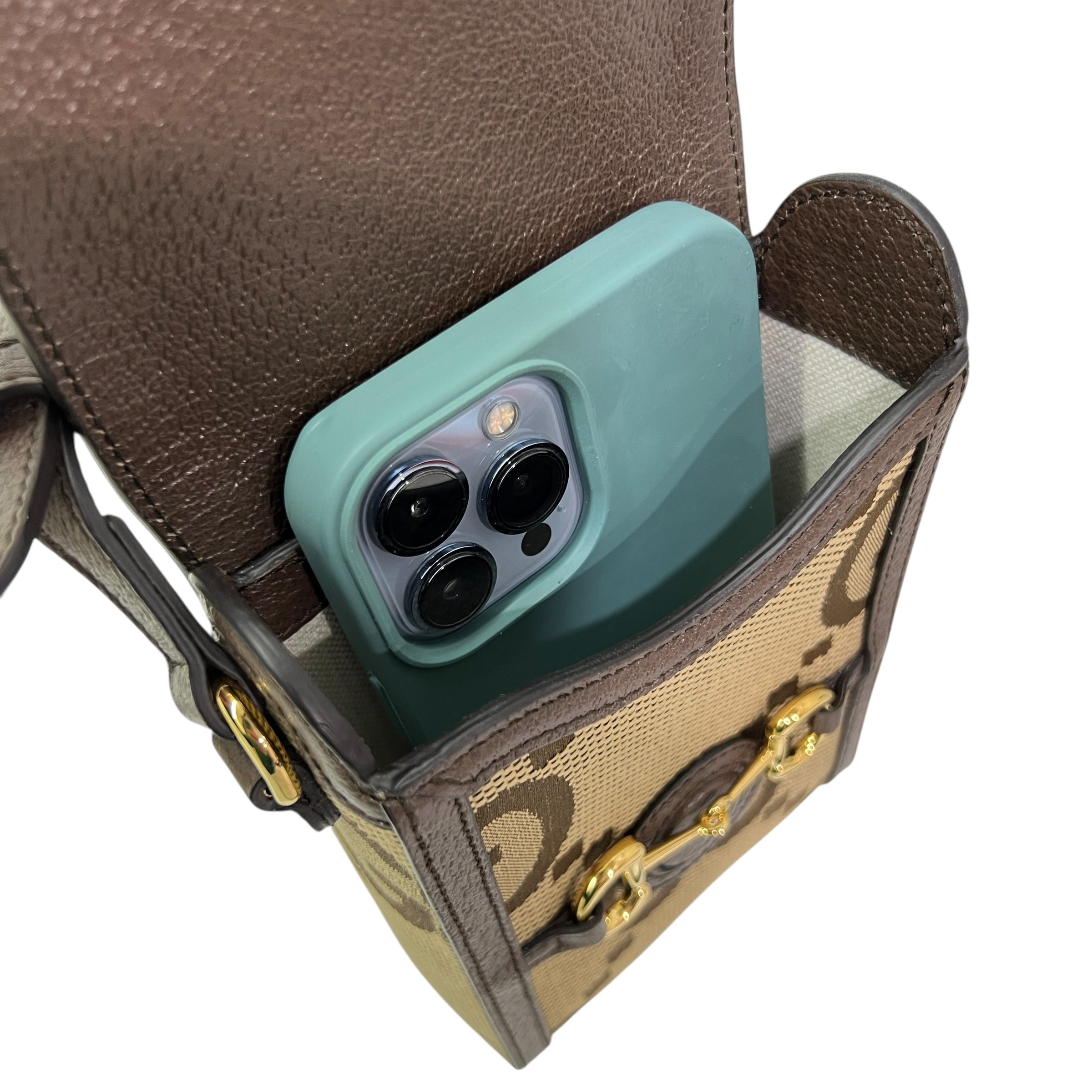 Mini tracolla Horsebit Jumbo GG