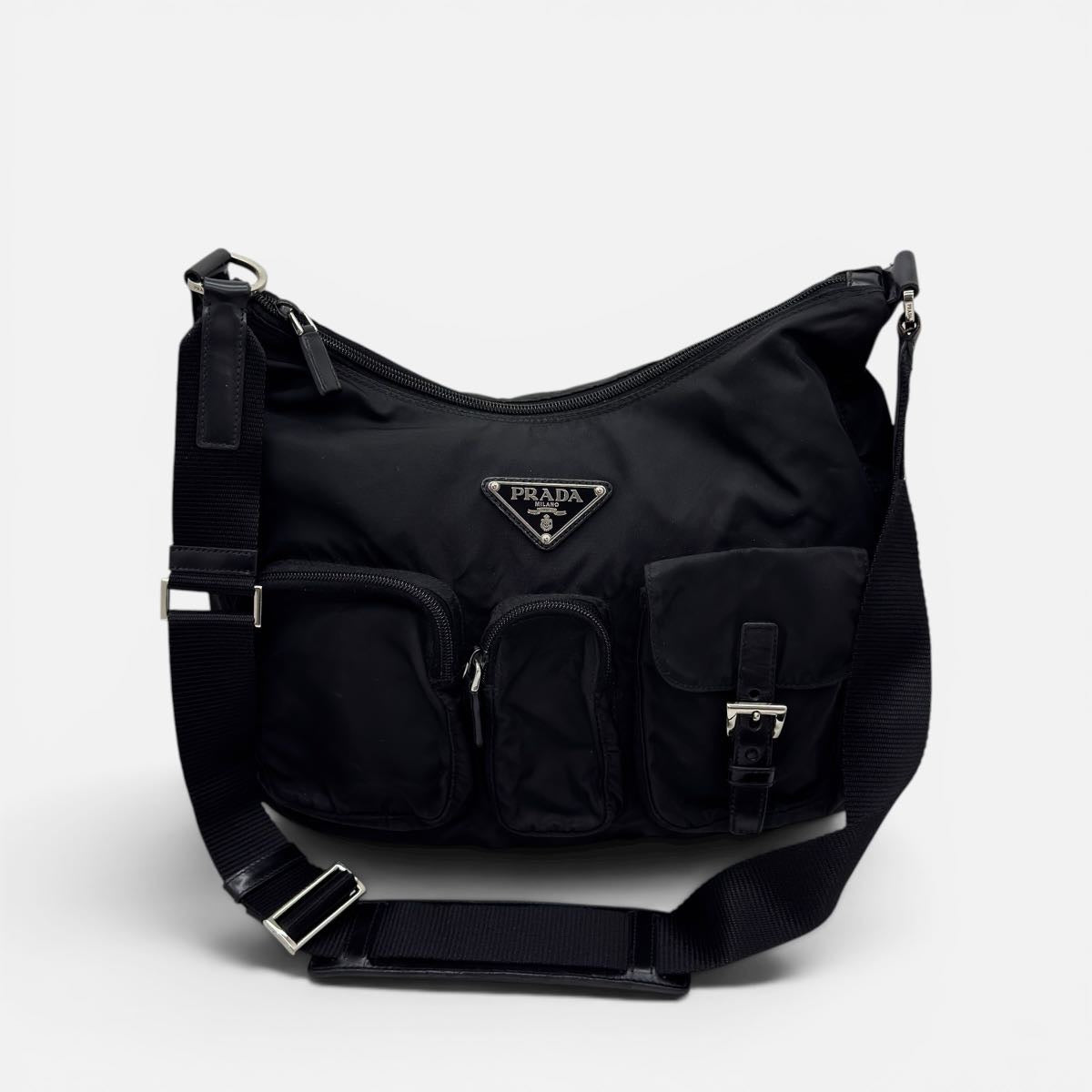 Borsa a tracolla in Nylon
